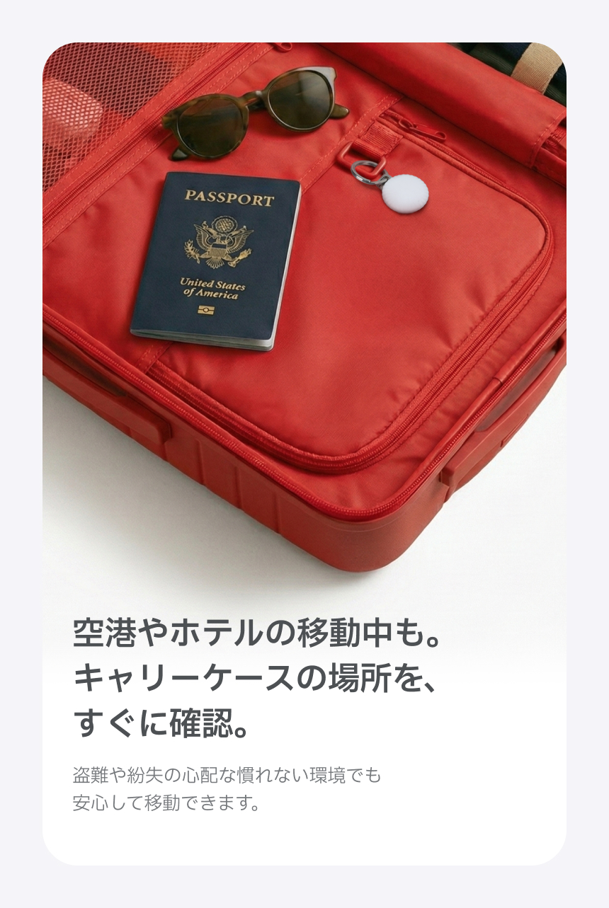 Redbean Tag.O デュアルOS対応スマートファインダー H1TO