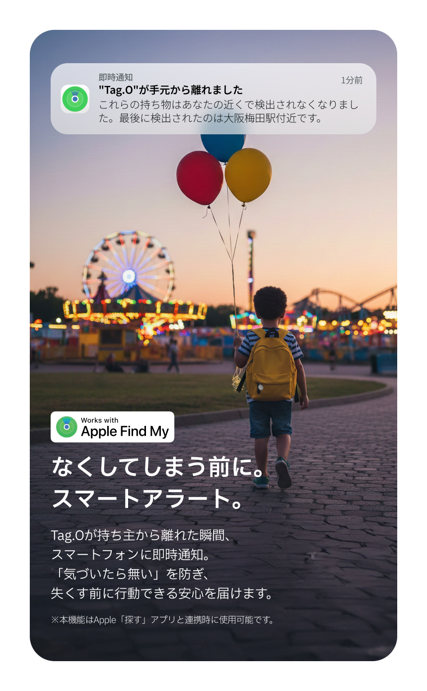 Redbean Tag.O デュアルOS対応スマートファインダー H1TO