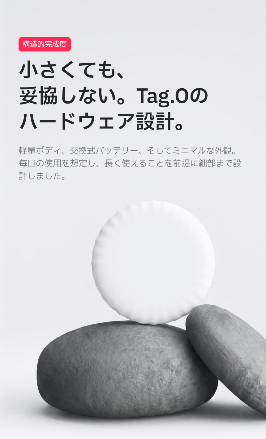 Redbean Tag.O デュアルOS対応スマートファインダー H1TO