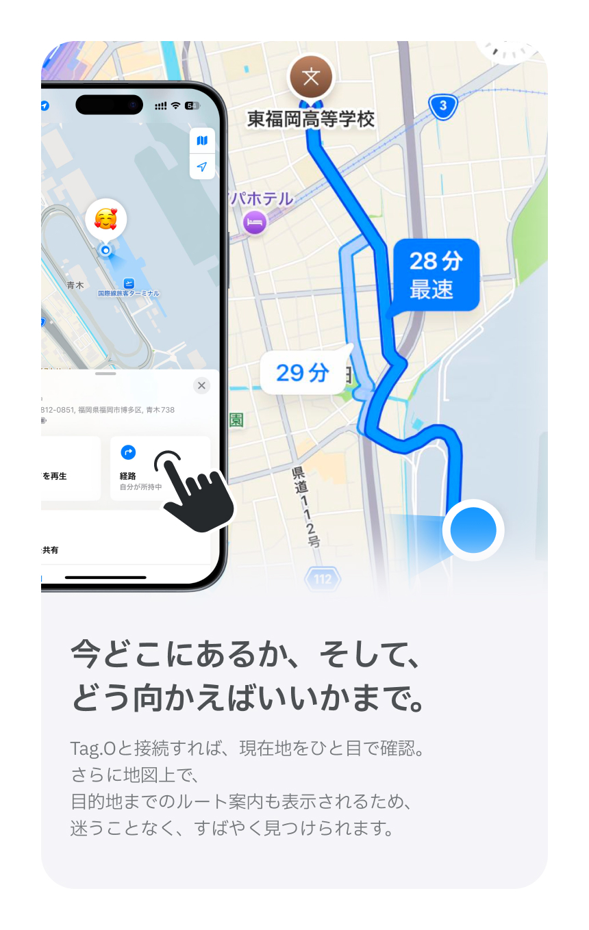 Redbean Tag.O デュアルOS対応スマートファインダー H1TO