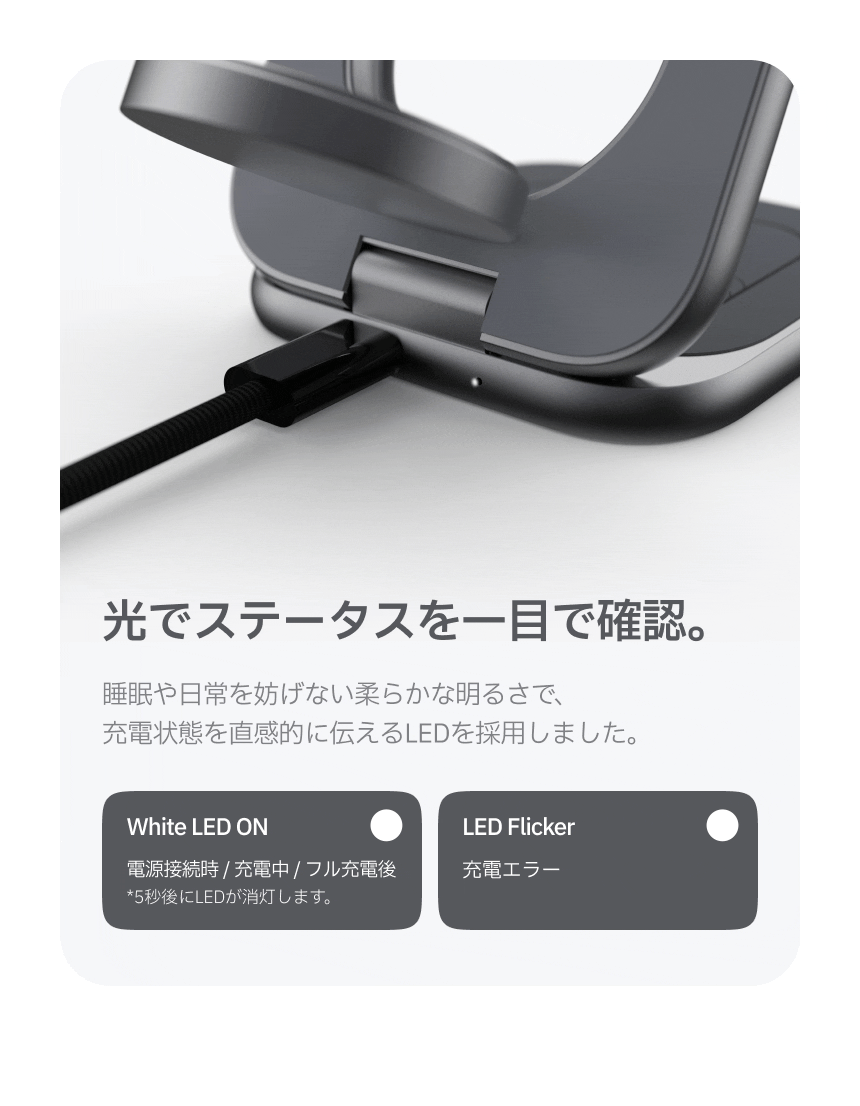 레드빈 더베러 25W QI2.2 3IN1 맥세이프충전기 갤럭시워치 무선충전 P1-MG