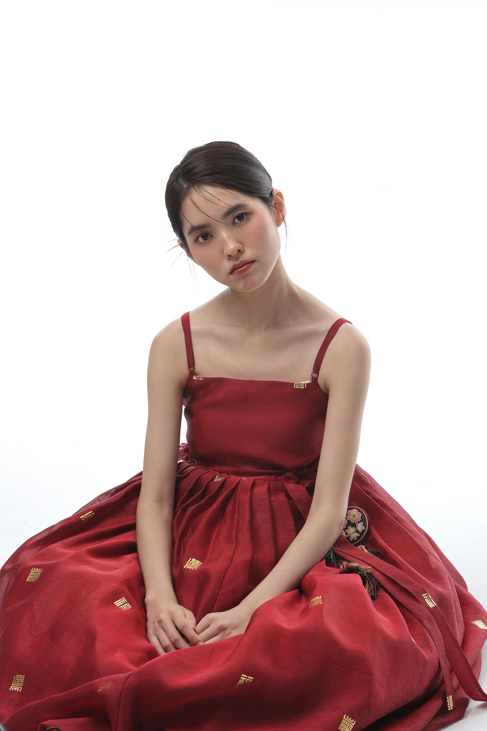 Subok Gold Jacquard Dress