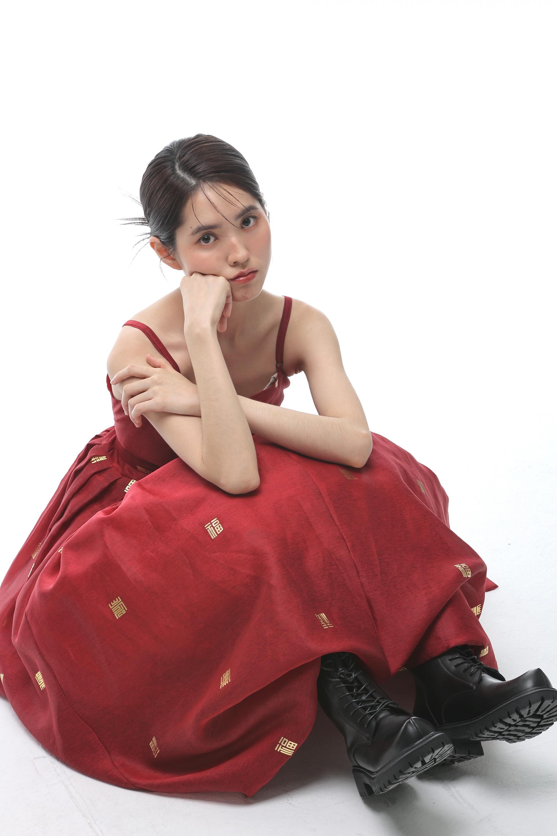 Subok Gold Jacquard Dress