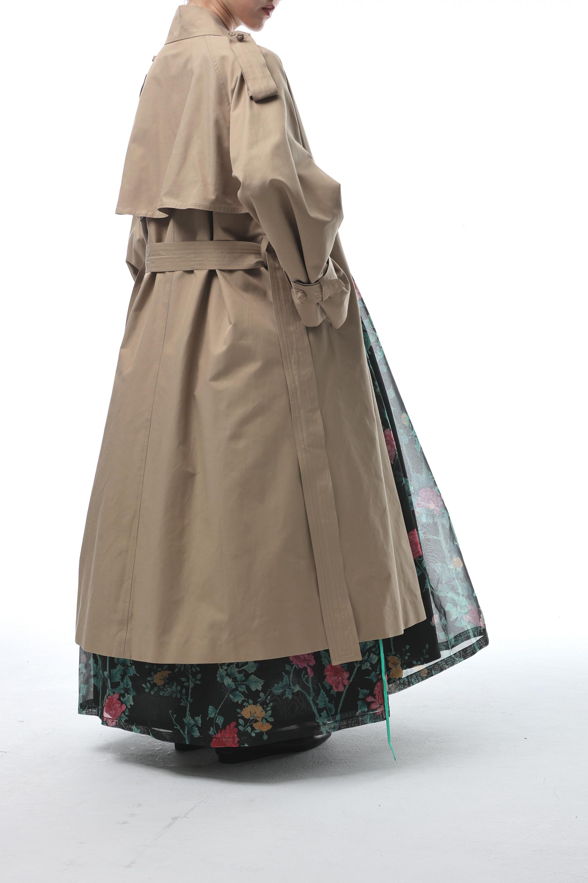 Knotted Trench Coat