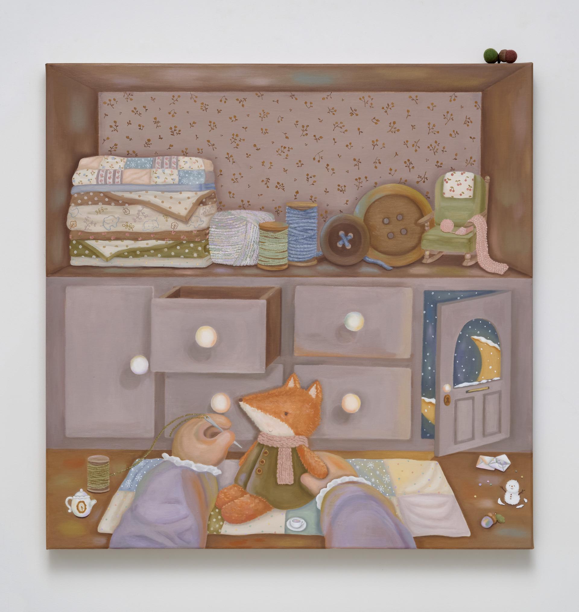 성주이. Magical Remedy (치유의 순간). 캔버스에 유화. 60.6x60.6cm. 2024.JPG