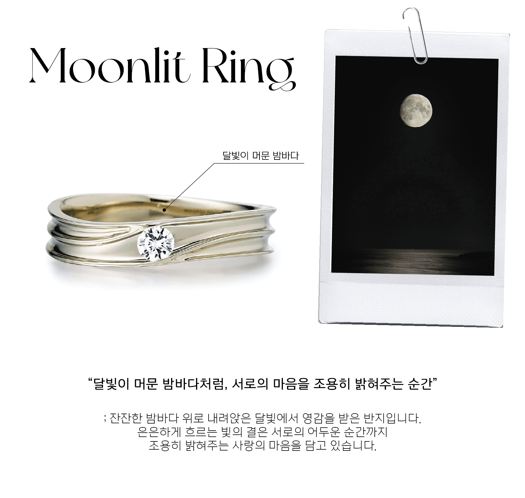 Moonlit Ring - M [14k/18k]