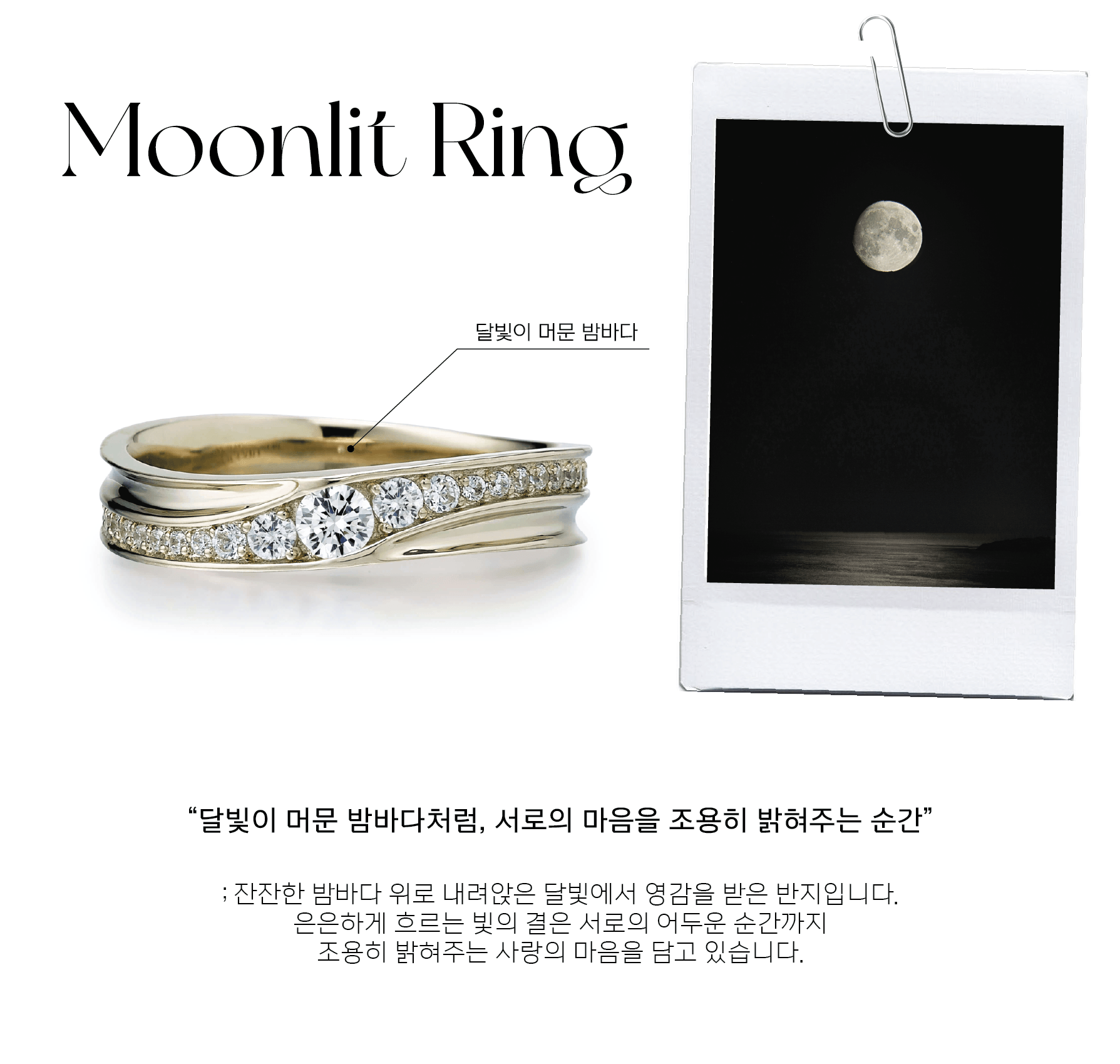 Moonlit Ring - S [14k/18k]