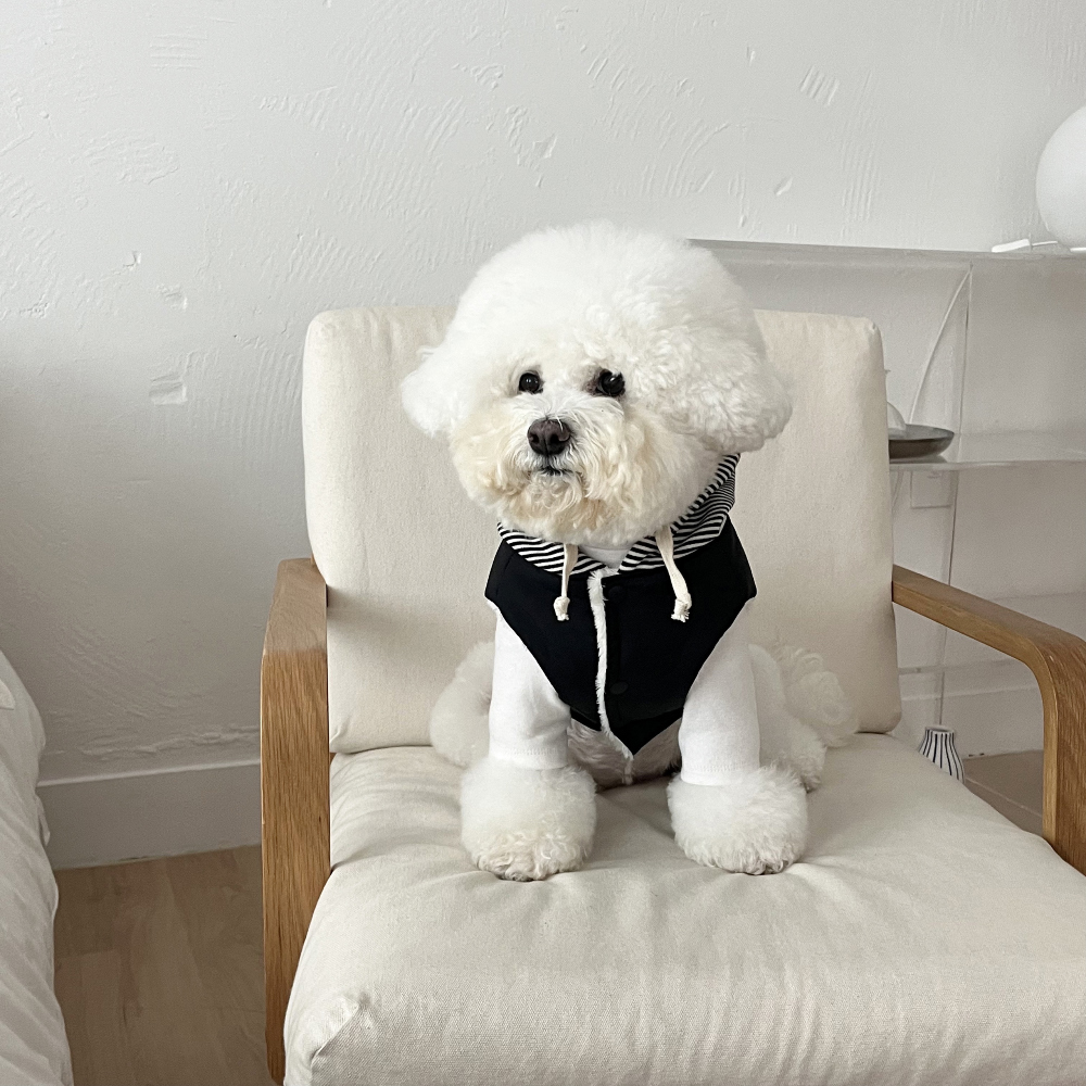 패딩 모델 착용 이미지-S30L21