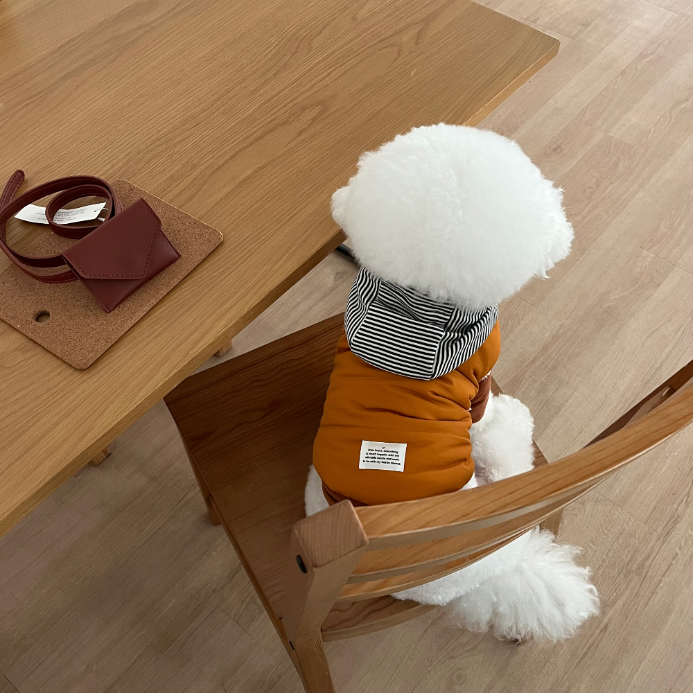 패딩 모델 착용 이미지-S30L16