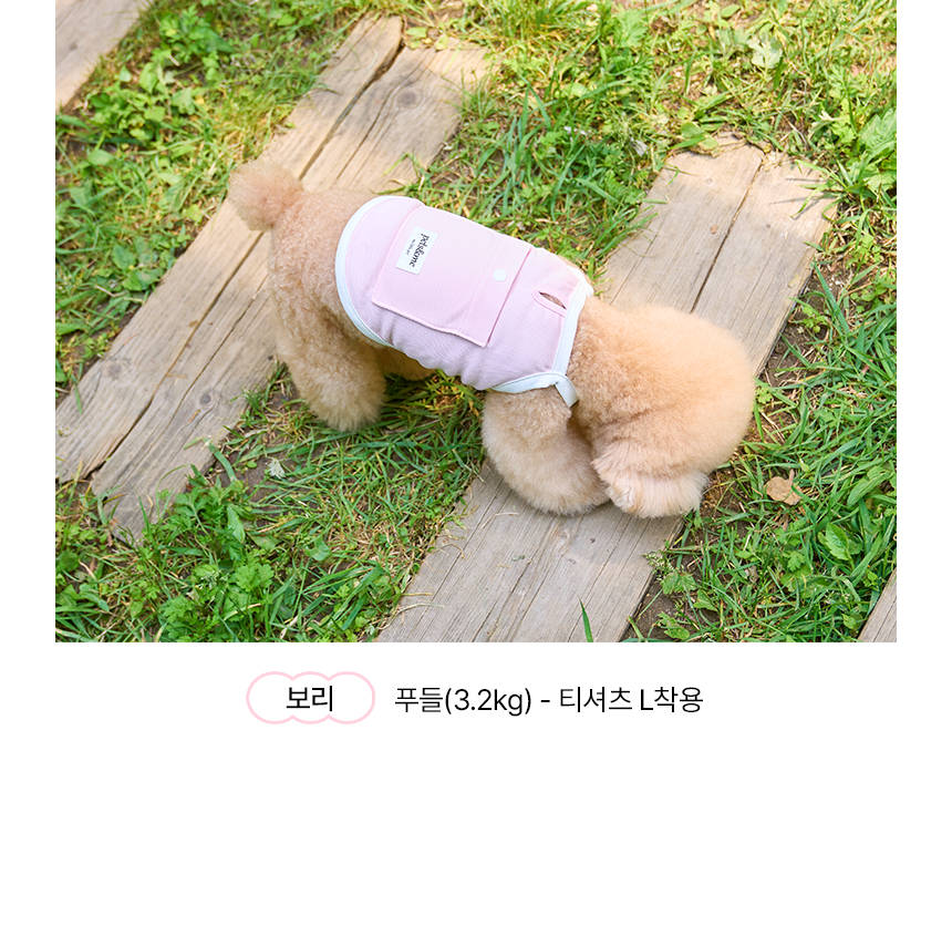 [쿨링] 강아지 아이스팩 러블리 쿨조끼