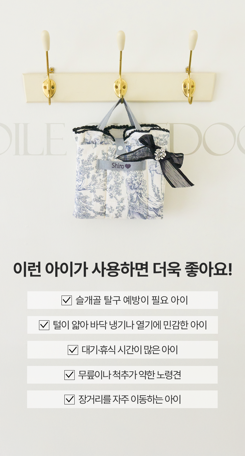 뜨왈 산책 매트 강아지 피크닉 패드