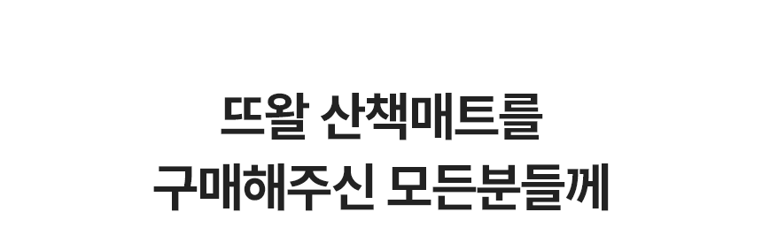 뜨왈 산책 매트 강아지 피크닉 패드