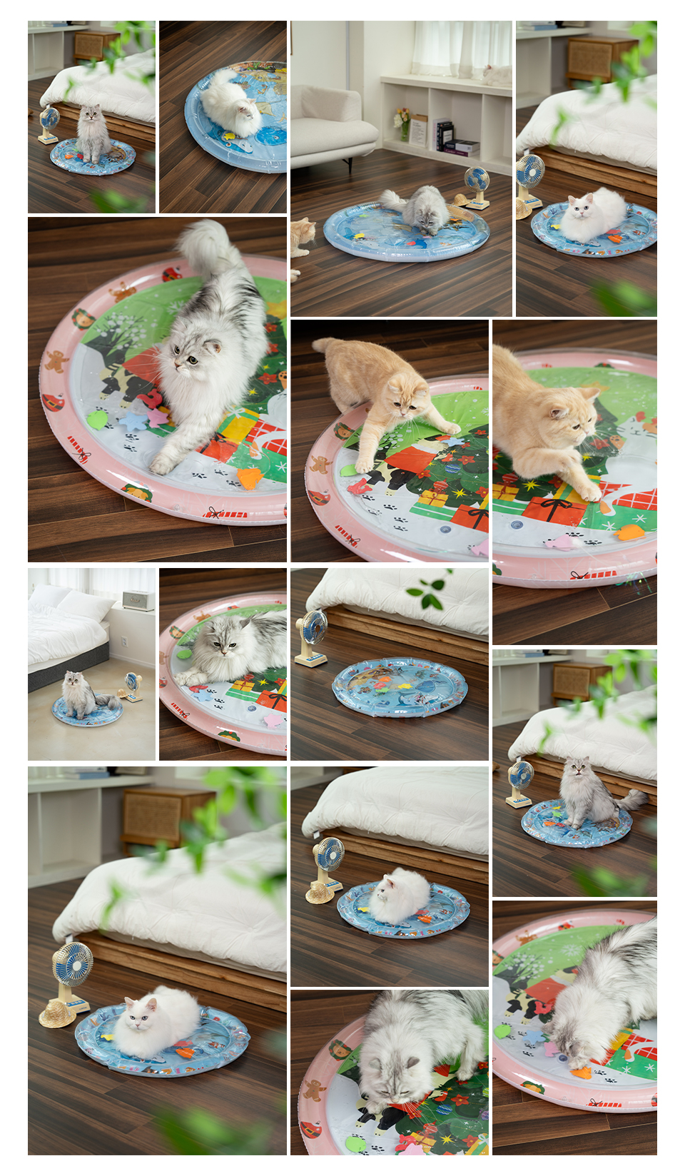 [사계절] 고양이 강아지 낚시왕 워터매트