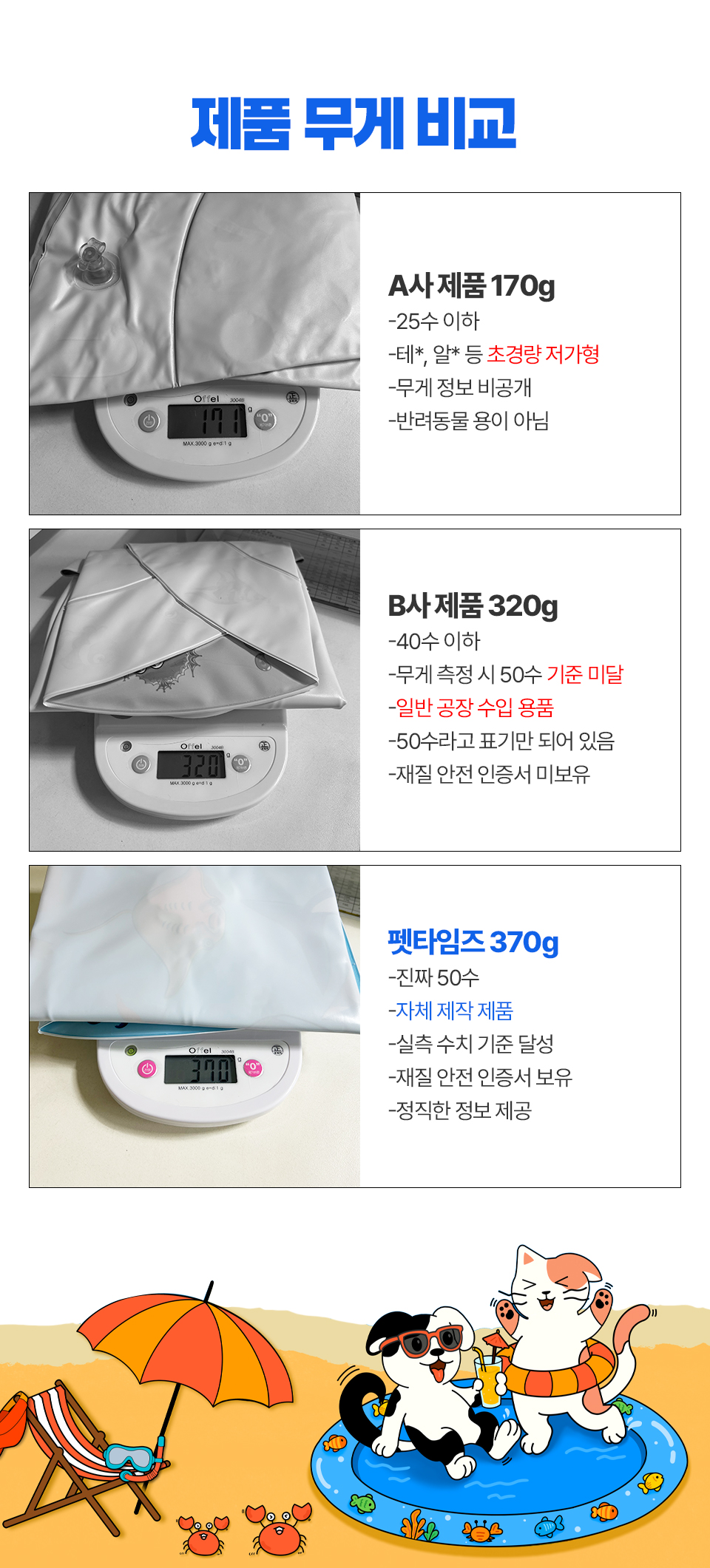 [사계절] 고양이 강아지 낚시왕 워터매트