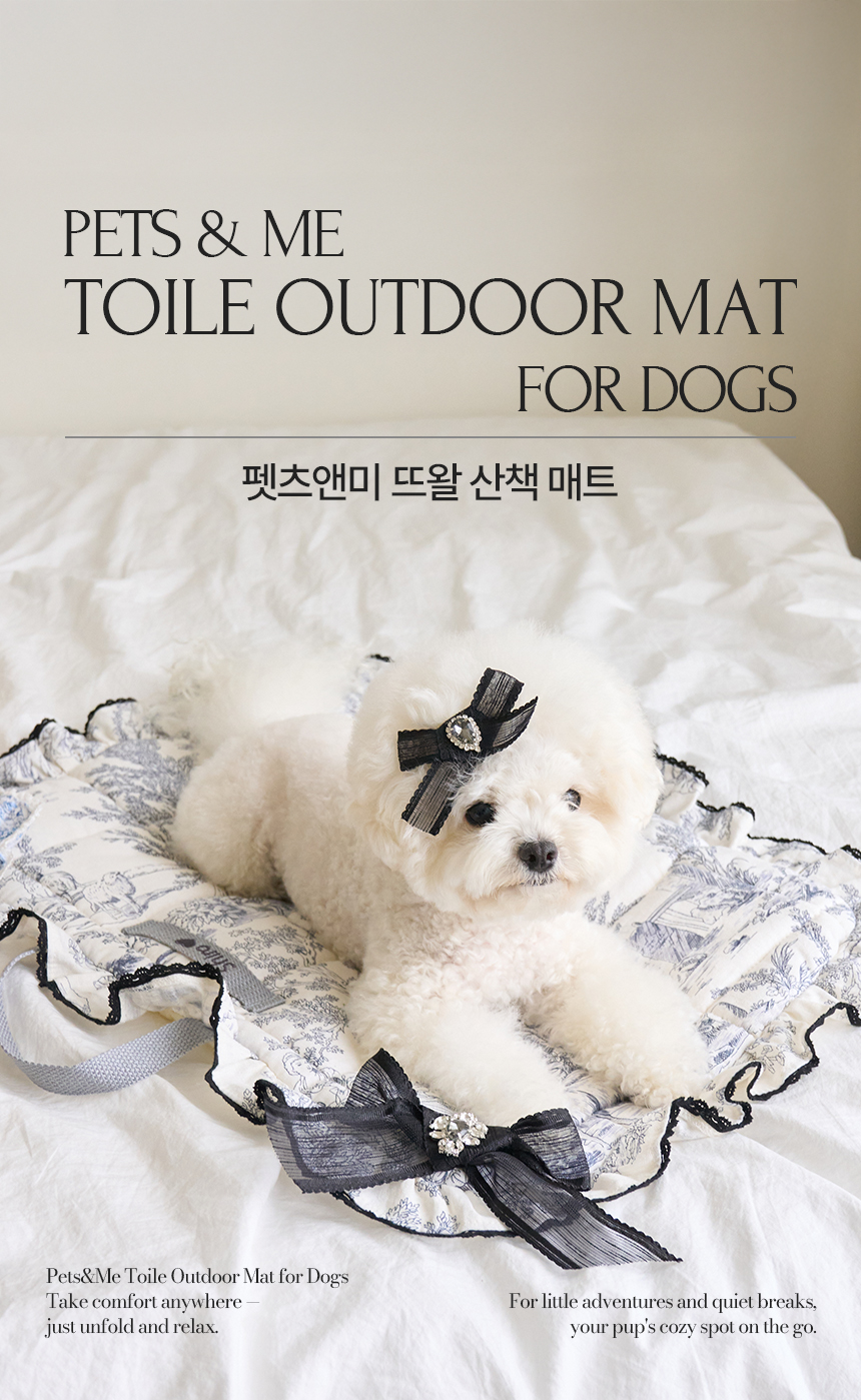 뜨왈 산책 매트 강아지 피크닉 패드