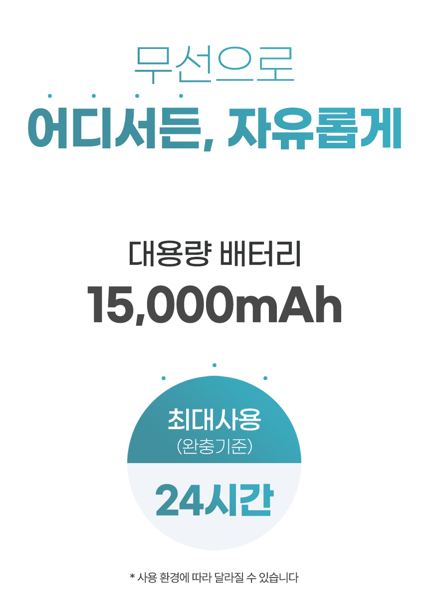 신일 대용량 무선 360도 선풍기