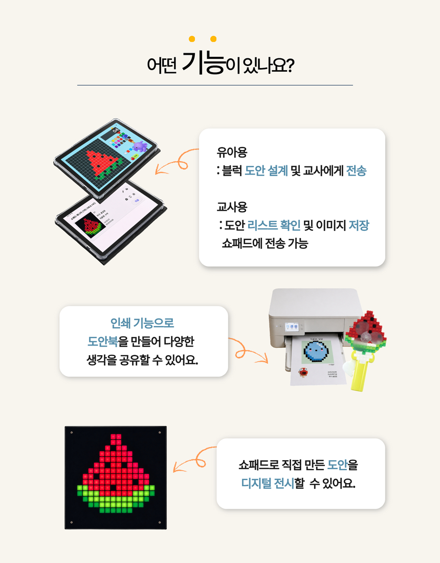 쇼패드 툭툭 디지털 블럭