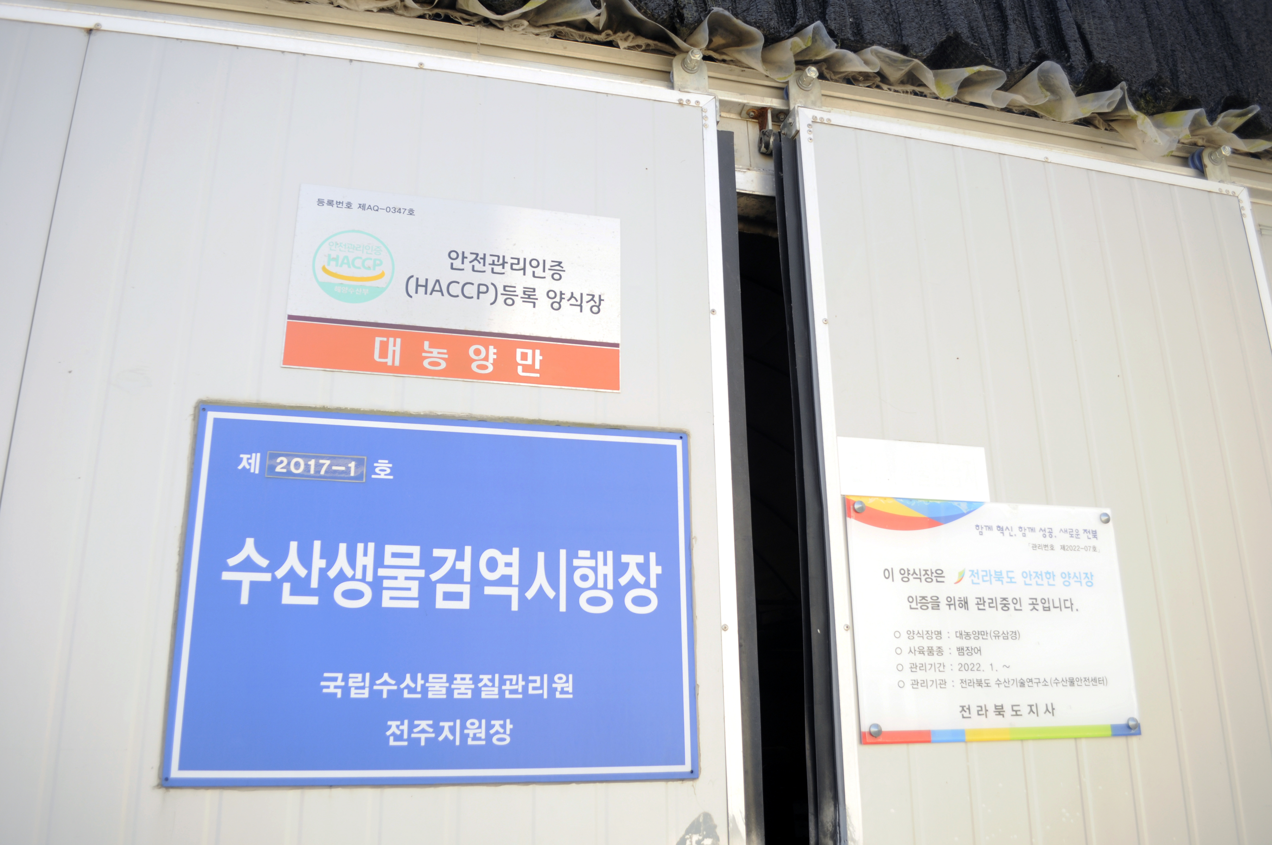 고창 HACCP 수질관리로 비린맛 없이 탱글한 육질