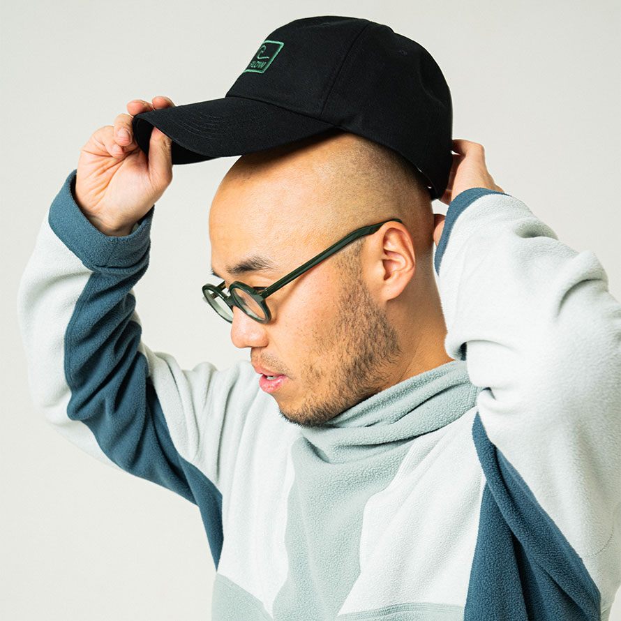 DEEP BASIC COTTON BALL CAP