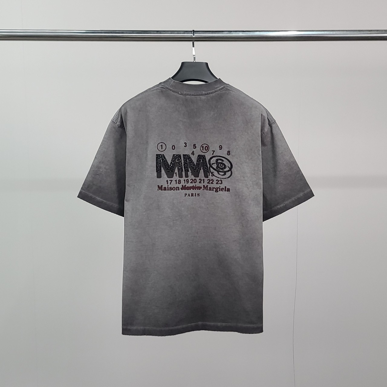 메종 홀로그램로* 피그먼트 반팔티