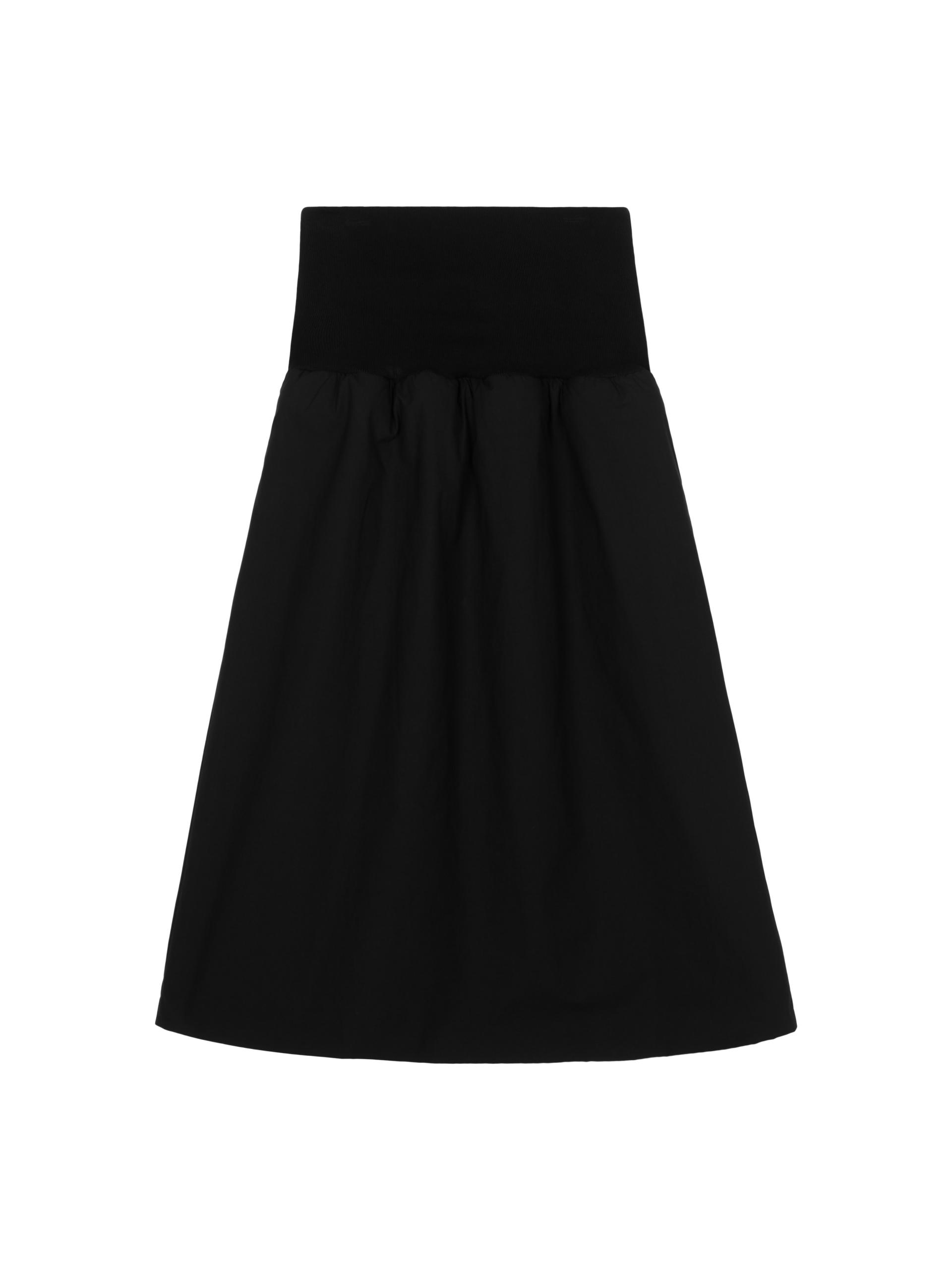 banded volume skirt