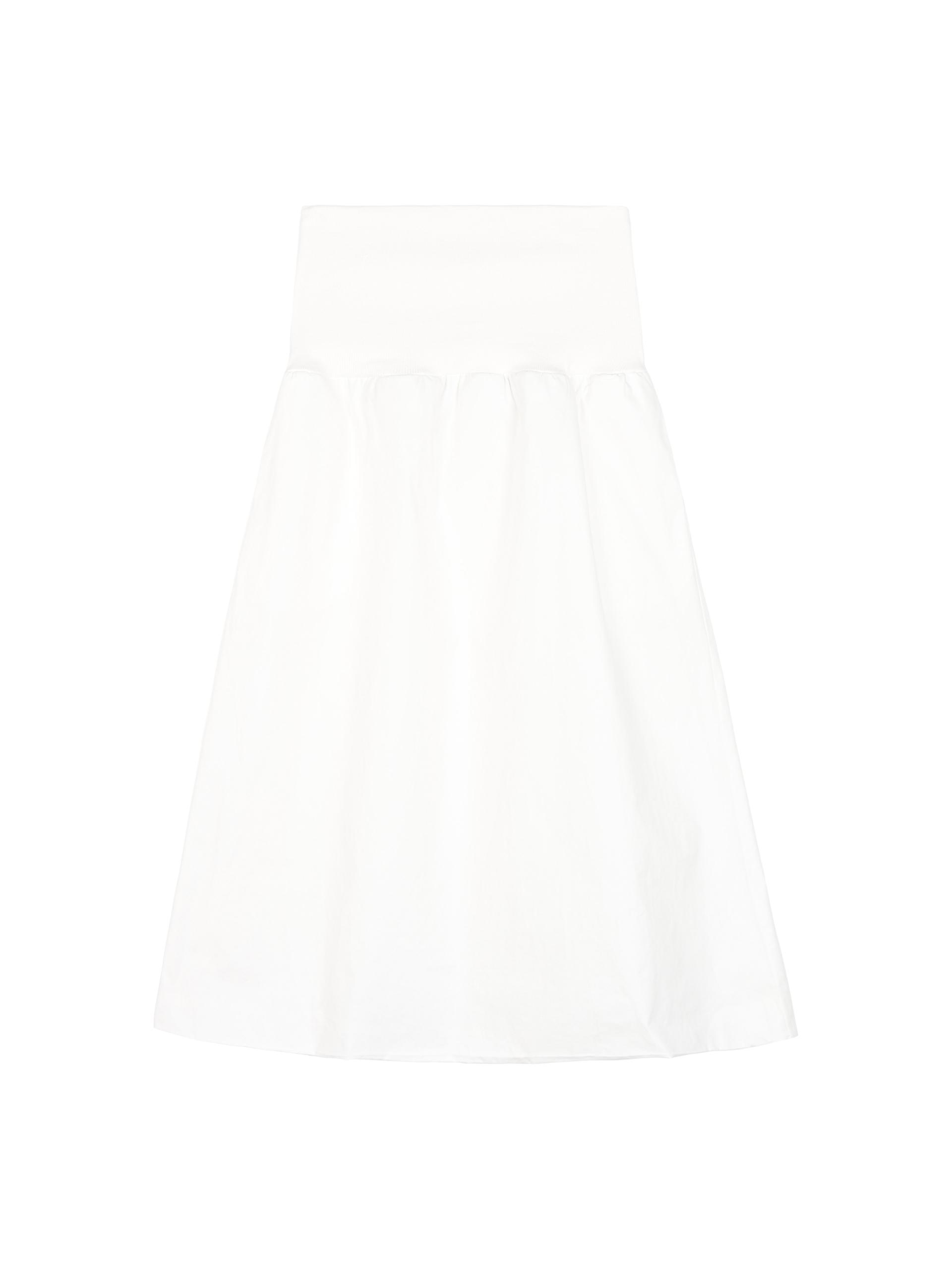 banded volume skirt