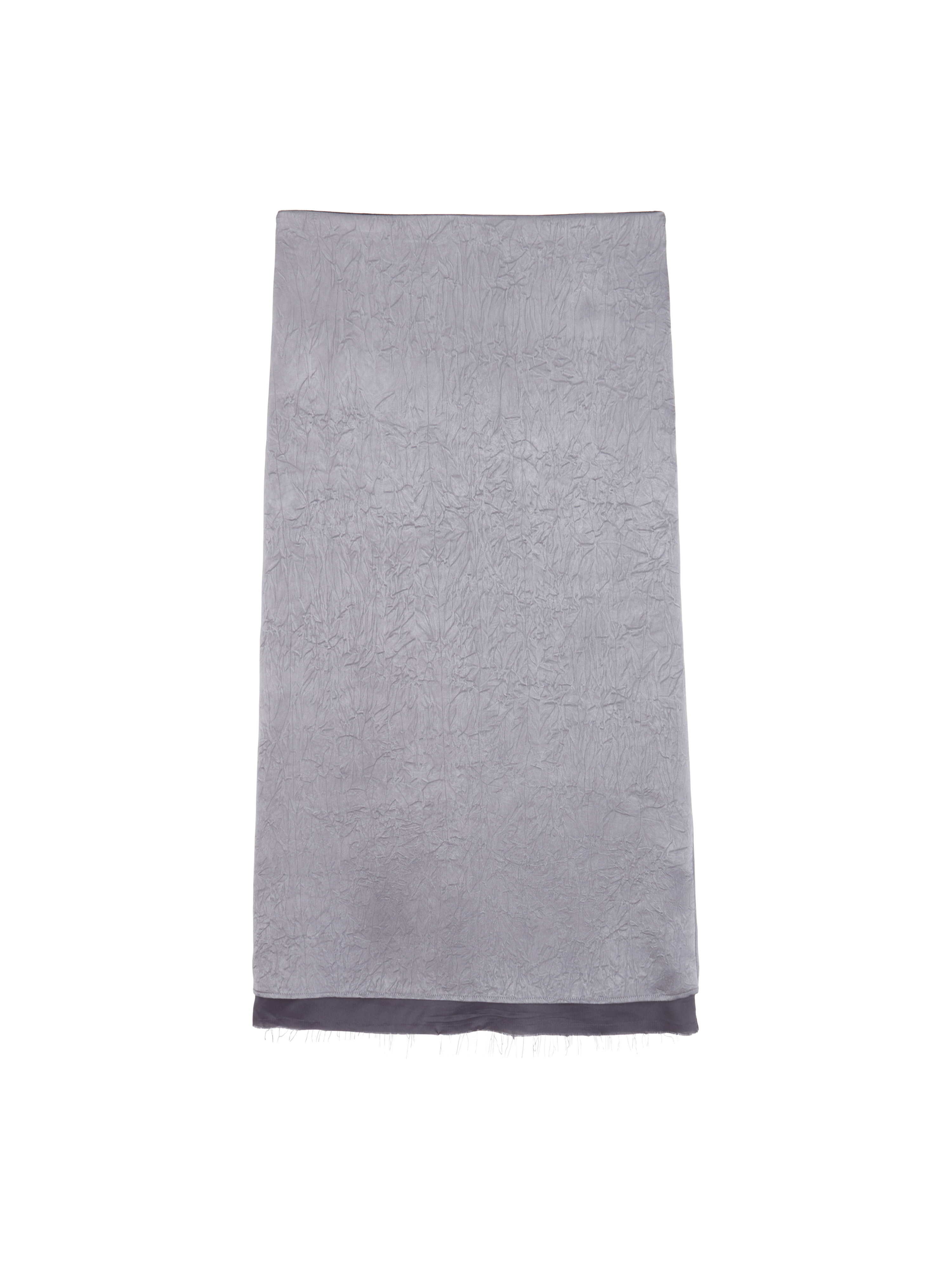 crinkle layered skirt