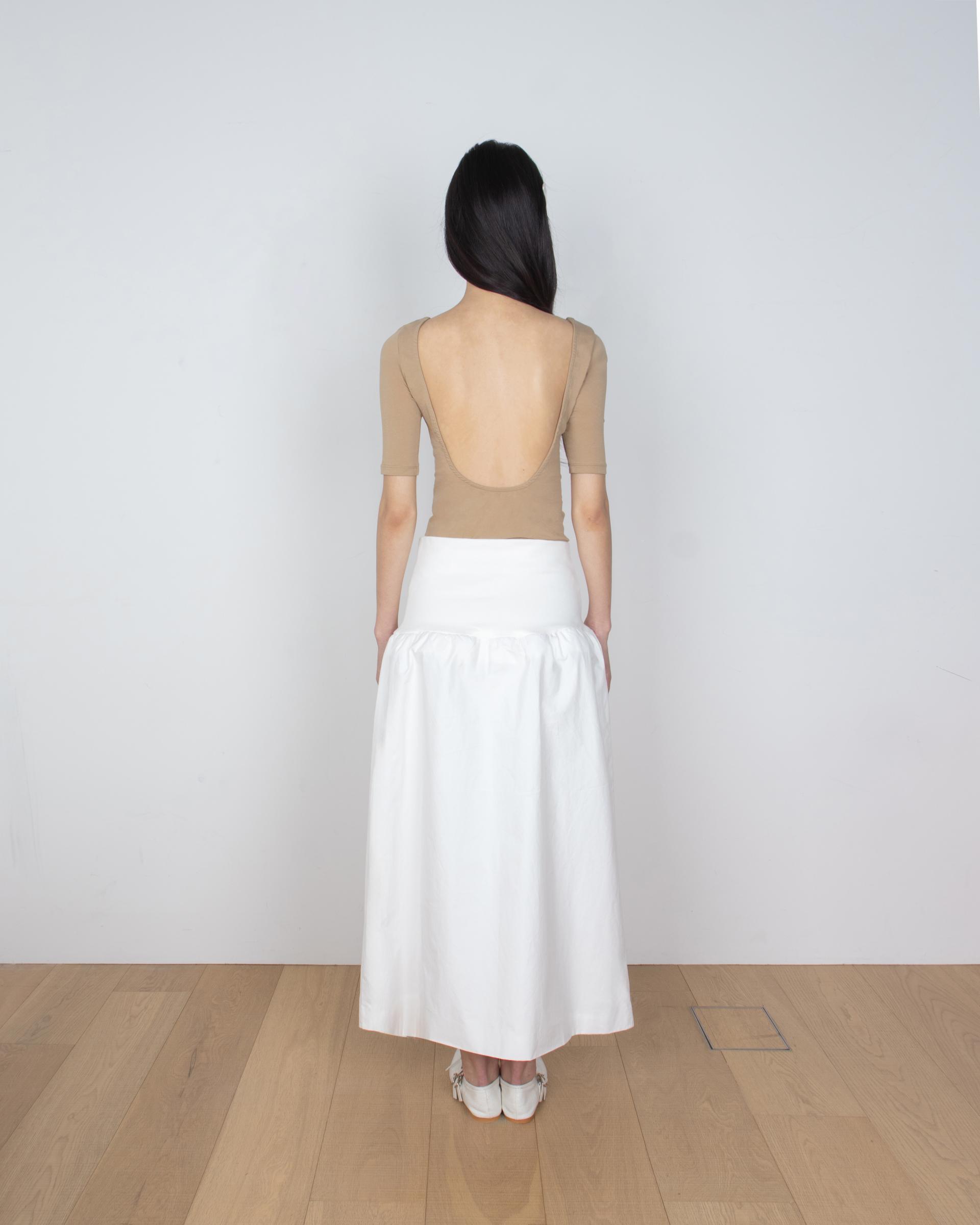 banded volume skirt
