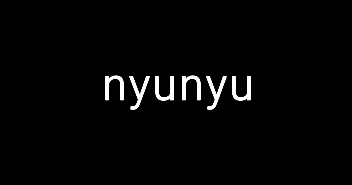 뉴뉴nyunyu