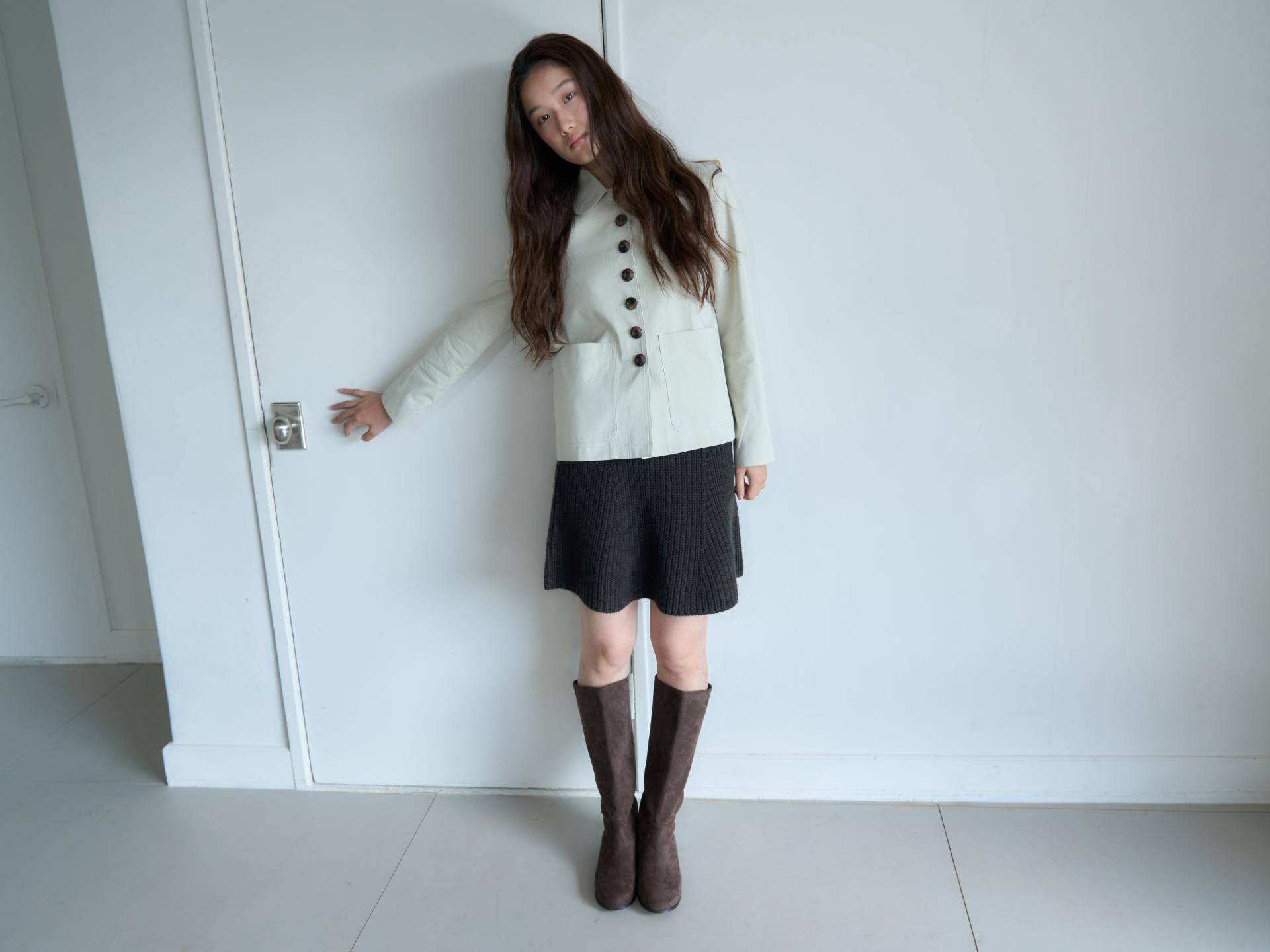 BUTTON DETAIL LOVELY JACKET_BEIGE