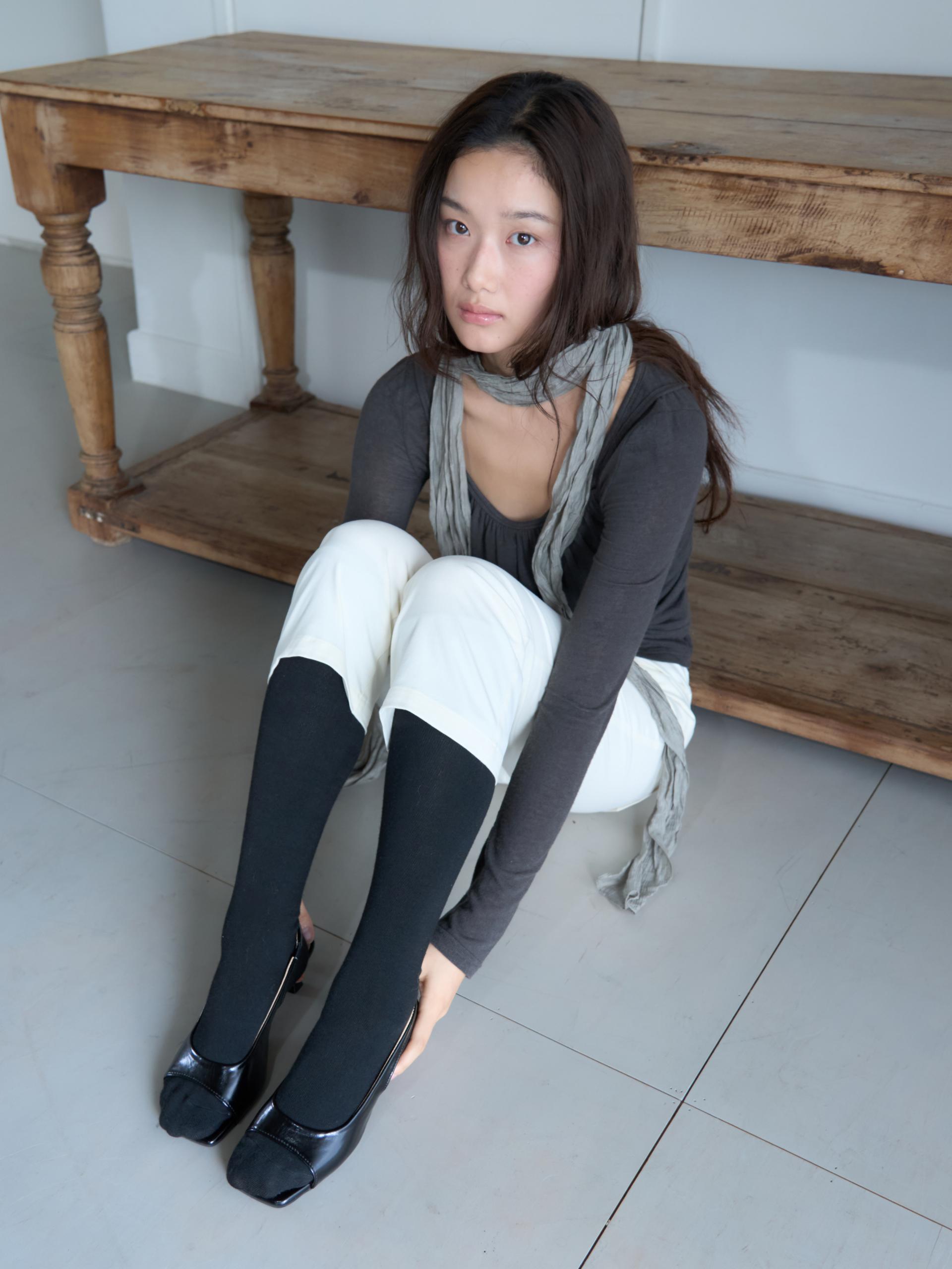 COZY SOFT CARDIGAN&TANK SET_CHARCOAL