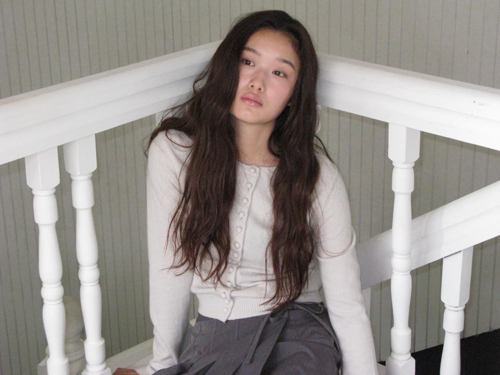 MERINO CASHMERE BUTTON CARDIGAN_IVORY