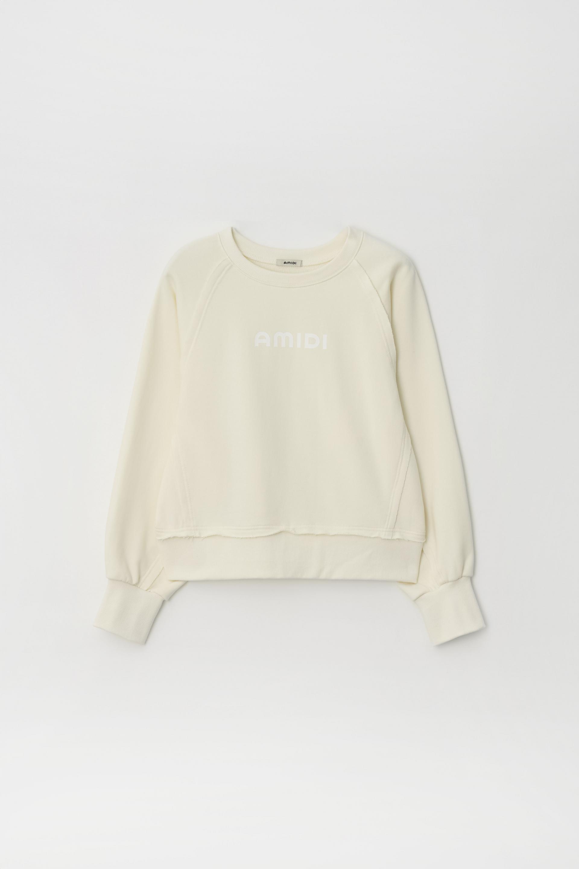 CUT-OFF SWEATSHIRT_BUTTER YELLOW