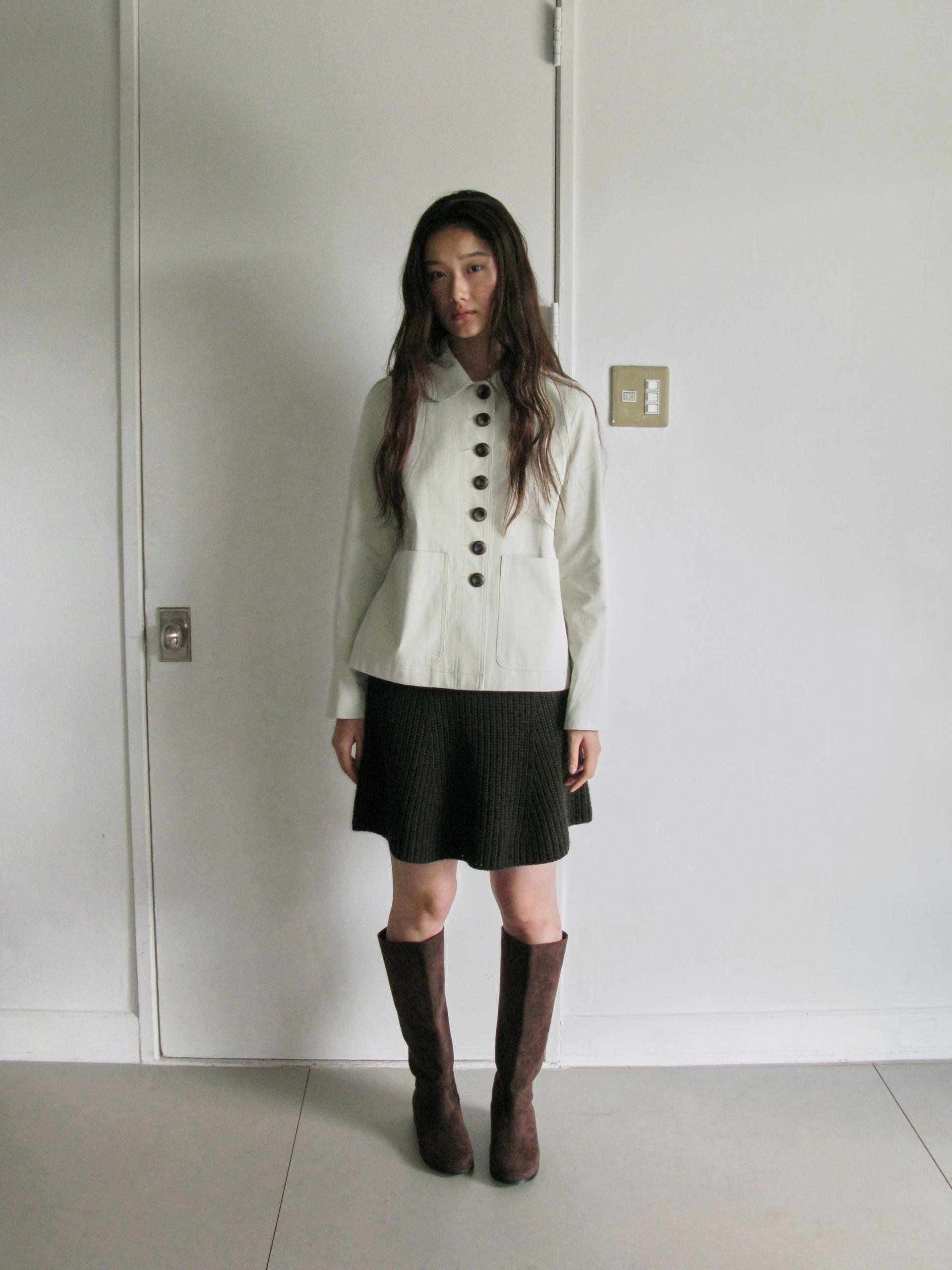 BUTTON DETAIL LOVELY JACKET_BEIGE