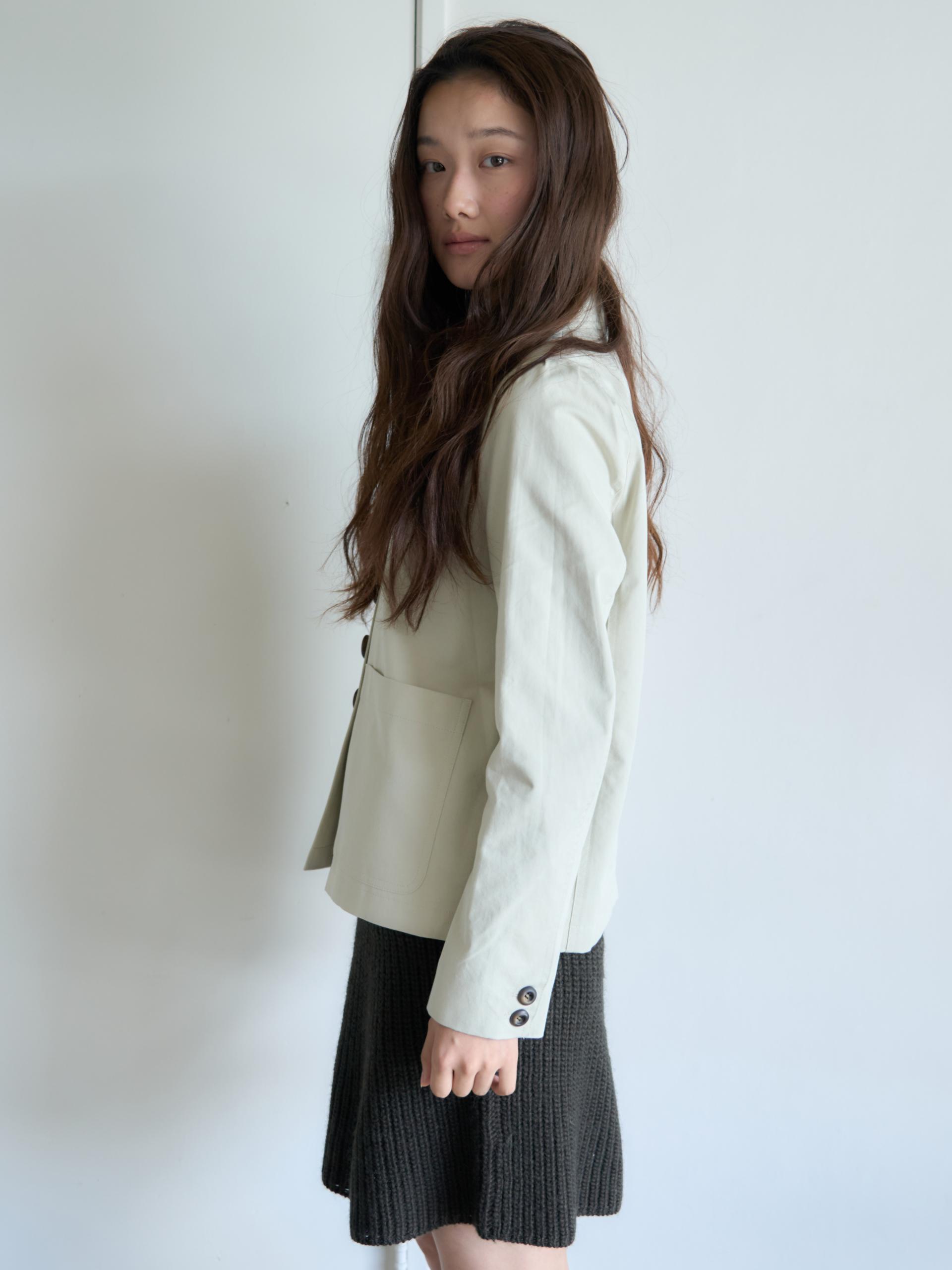 BUTTON DETAIL LOVELY JACKET_BEIGE