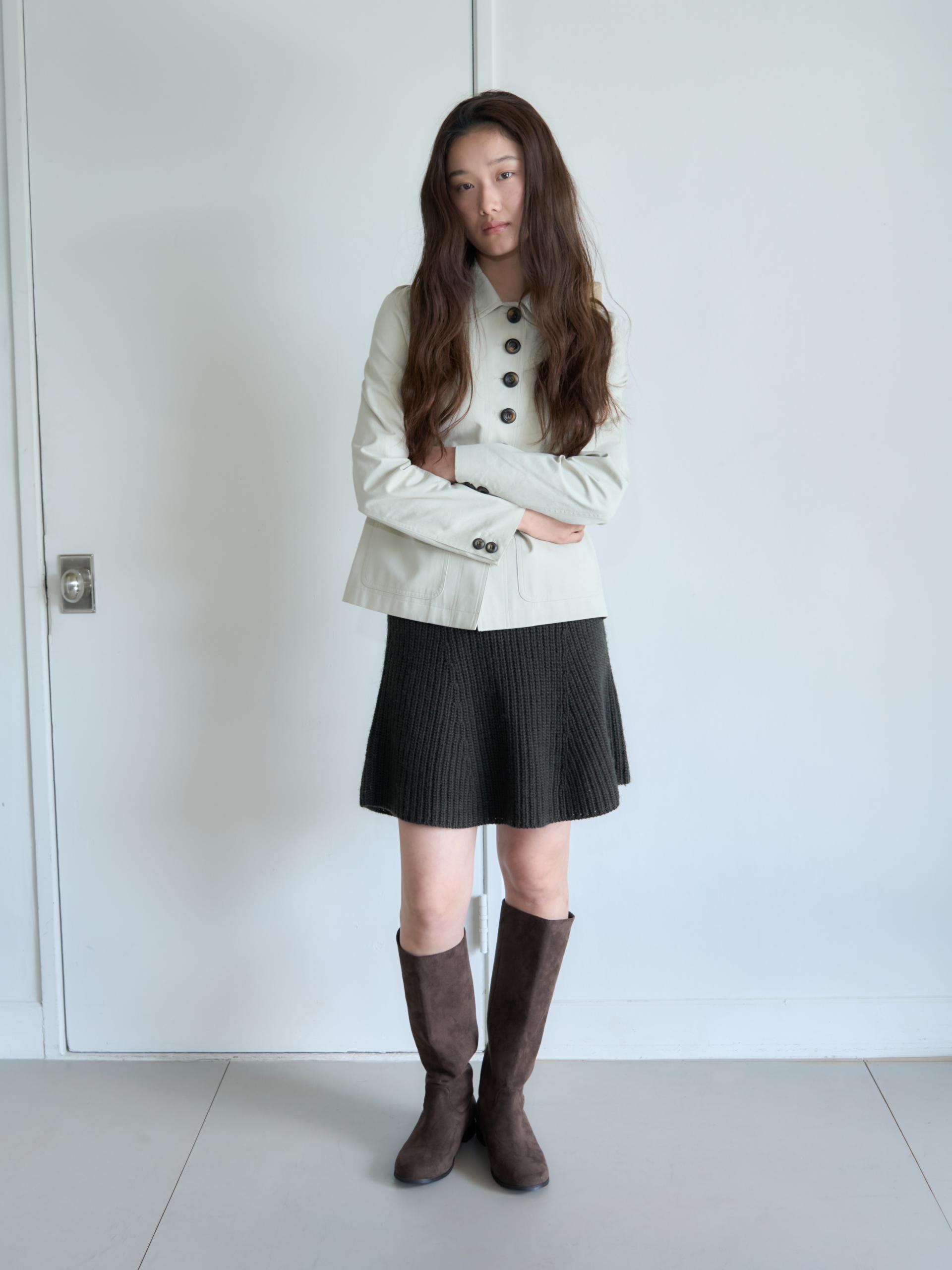 BUTTON DETAIL LOVELY JACKET_BEIGE