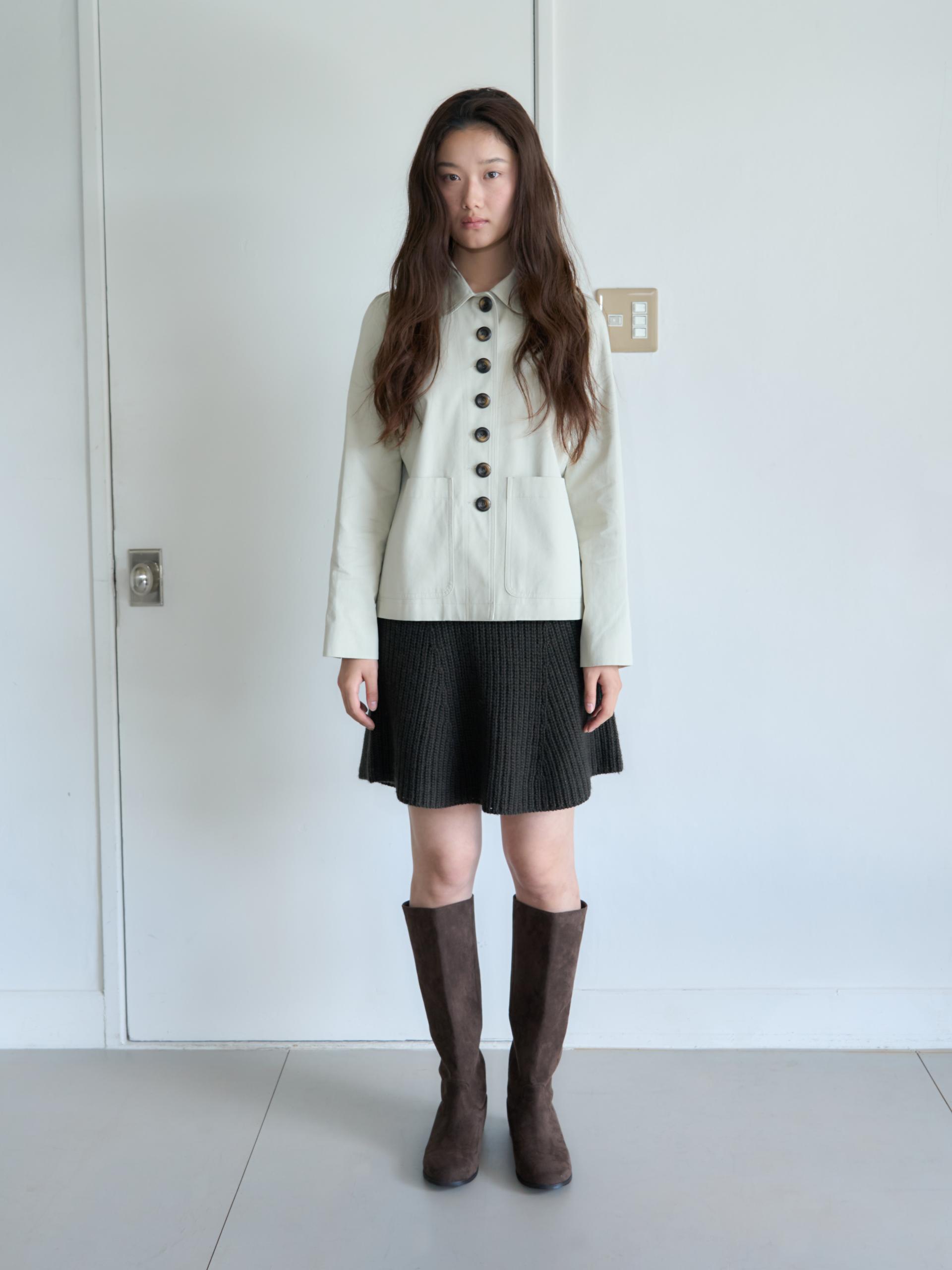 BUTTON DETAIL LOVELY JACKET_BEIGE