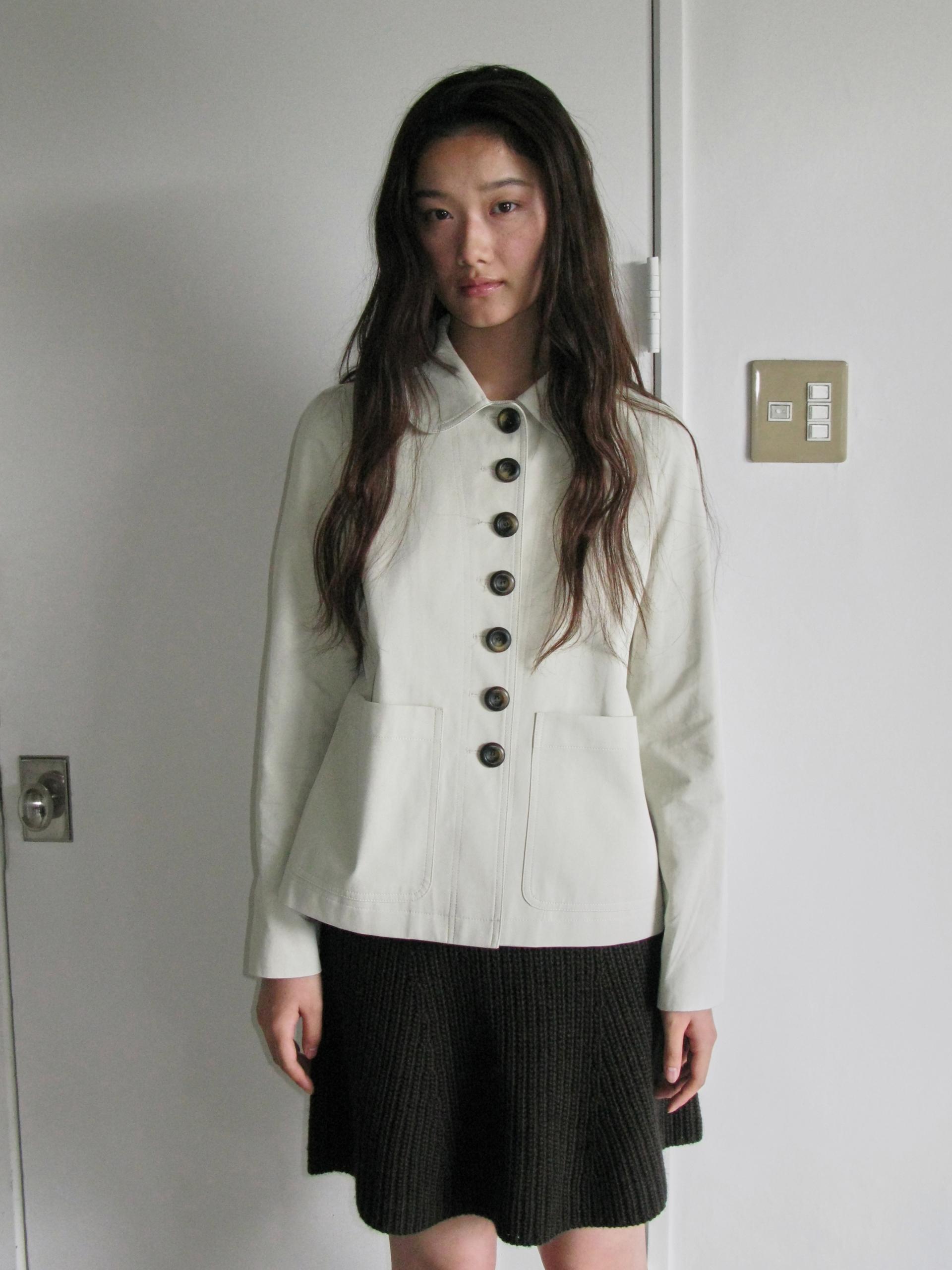 BUTTON DETAIL LOVELY JACKET_BEIGE