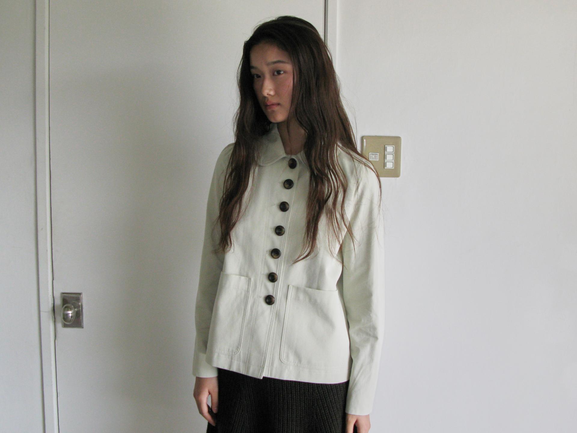 BUTTON DETAIL LOVELY JACKET_BEIGE
