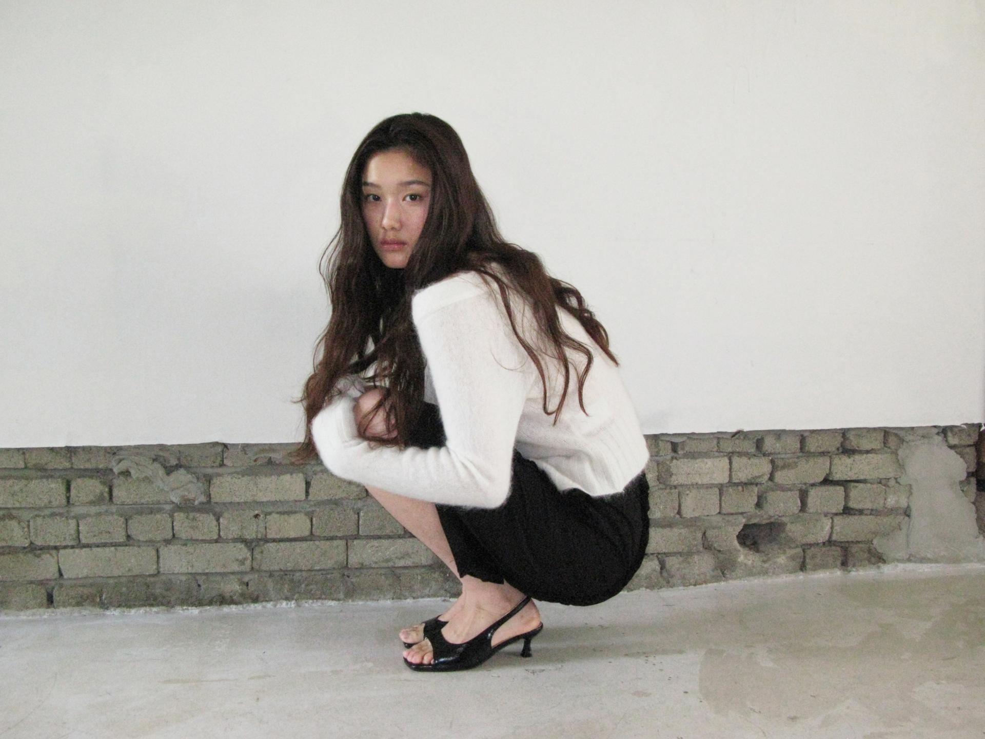 MERINO WOOL ALPACA OFF-SHOULDER CARDIGAN_WHITE