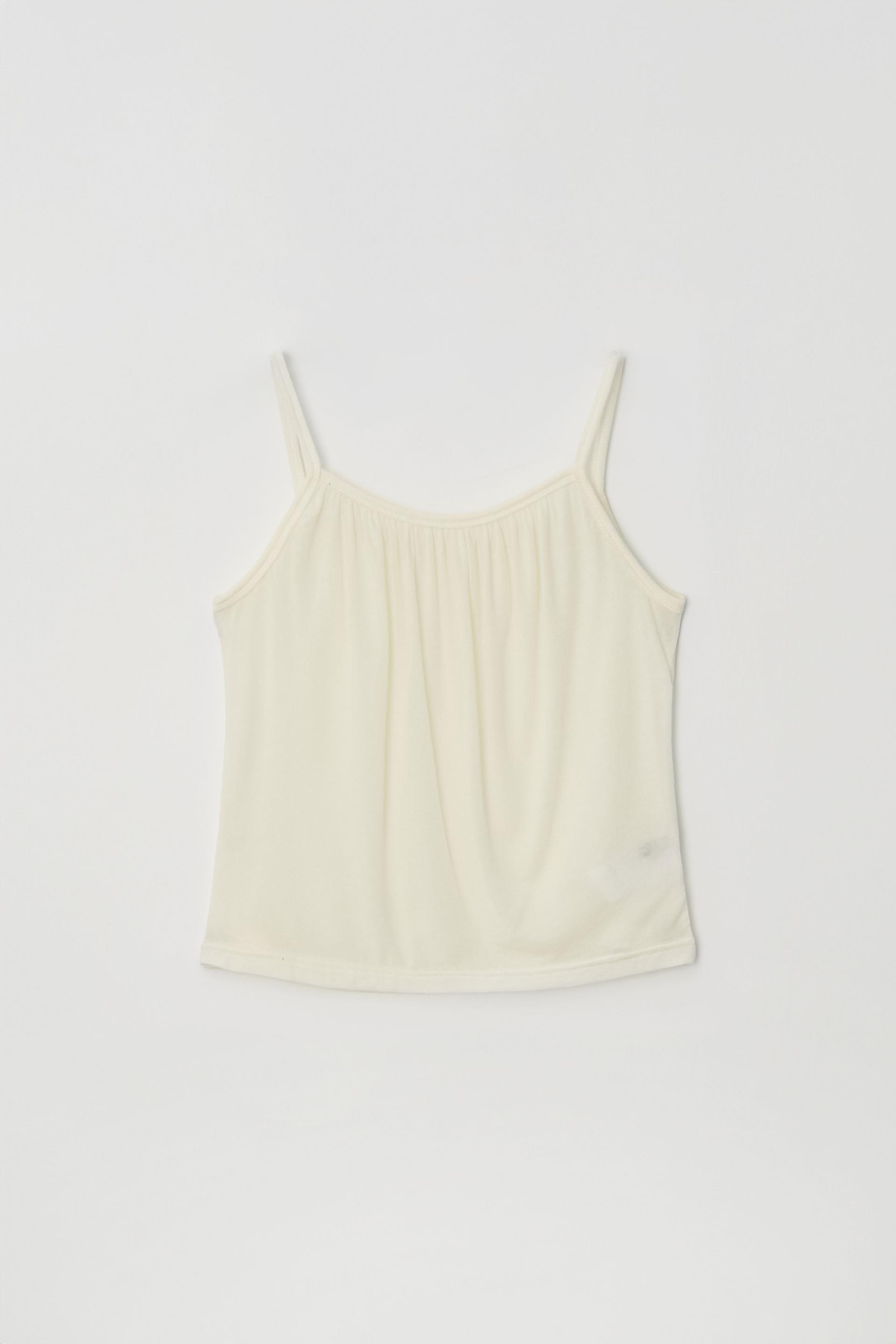 COZY SOFT CARDIGAN&TANK SET_CREAM