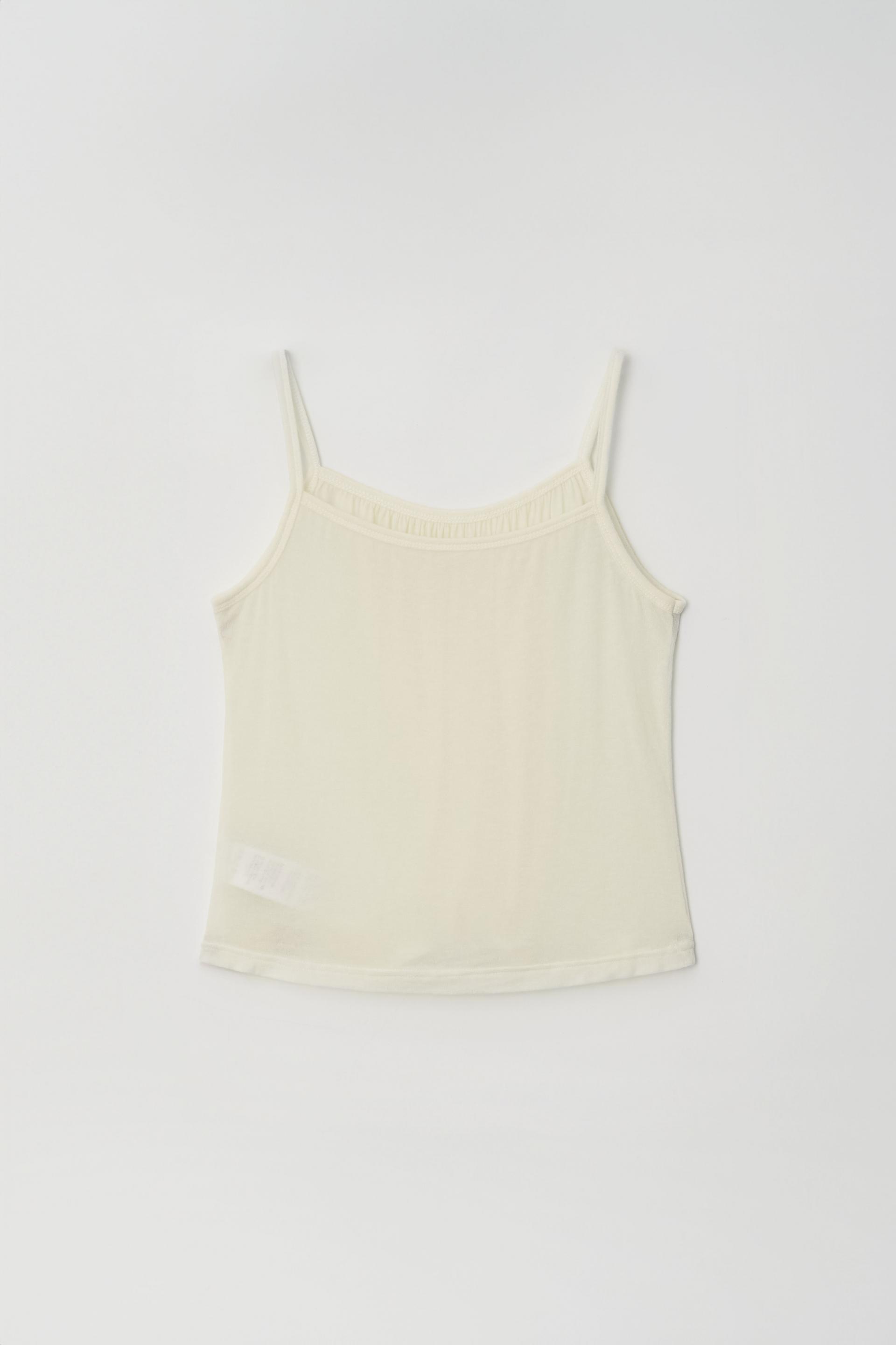 COZY SOFT CARDIGAN&TANK SET_CREAM