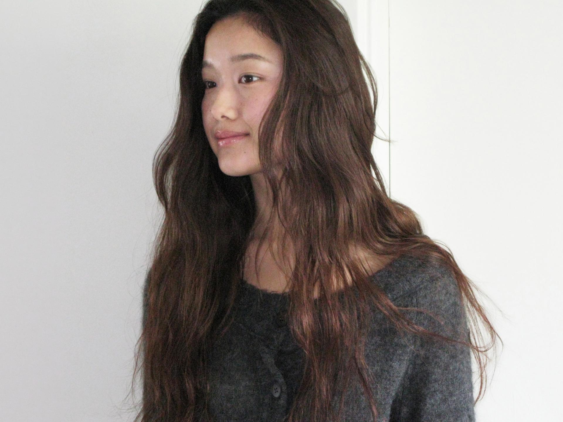 MERINO WOOL ALPACA OFF-SHOULDER CARDIGAN_CHARCOAL