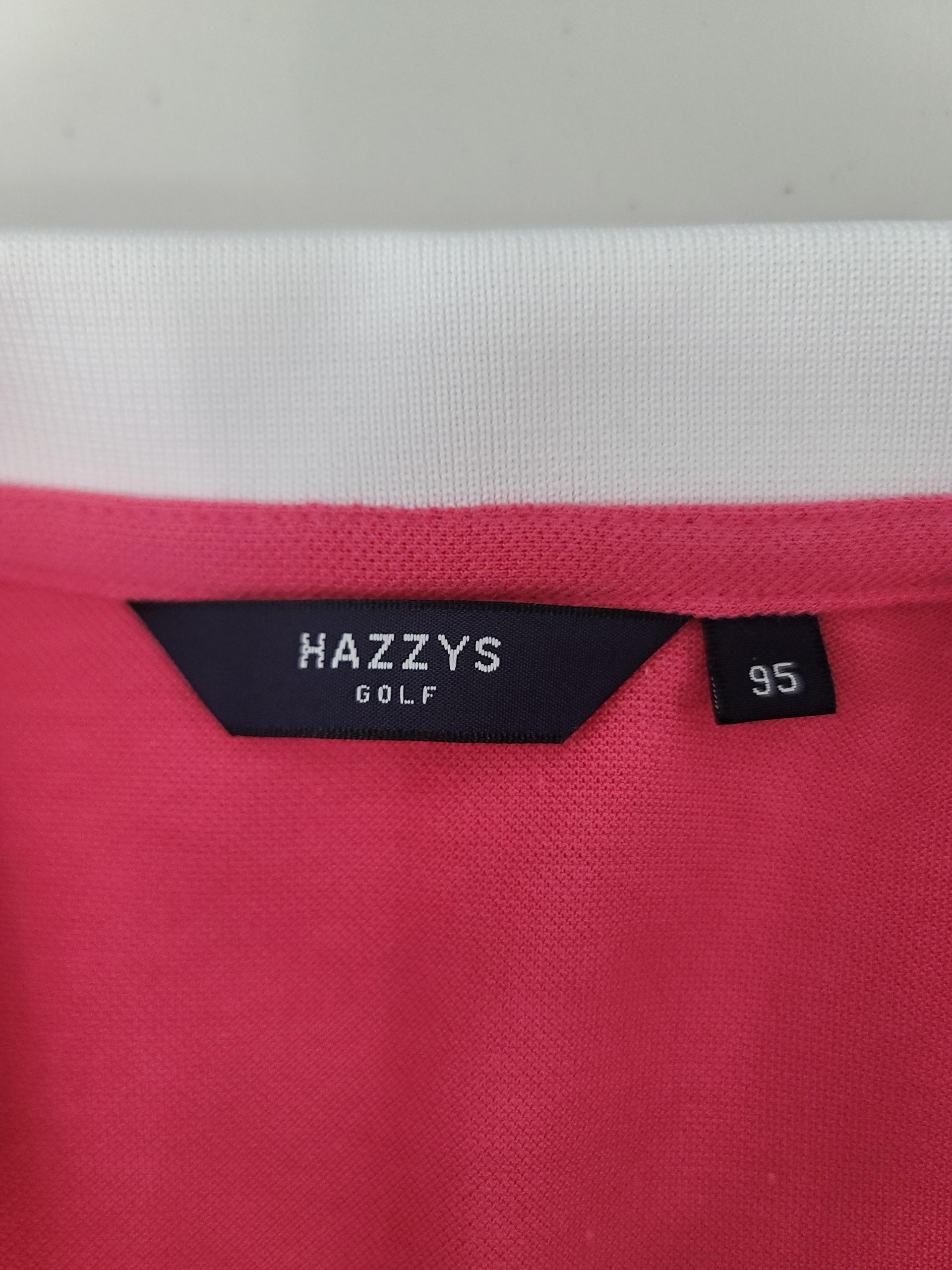 정품 헤지스 HAZZYS 반팔 카라티 핑크