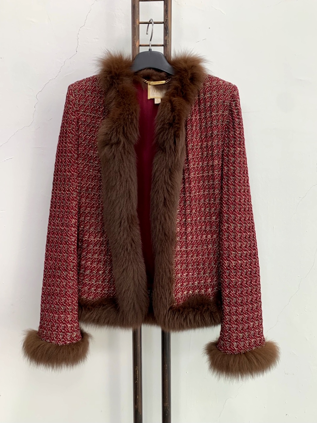 신세계정품)) 센존 꾸뛰르 ST.JOHN COUTURE 트위드 자켓