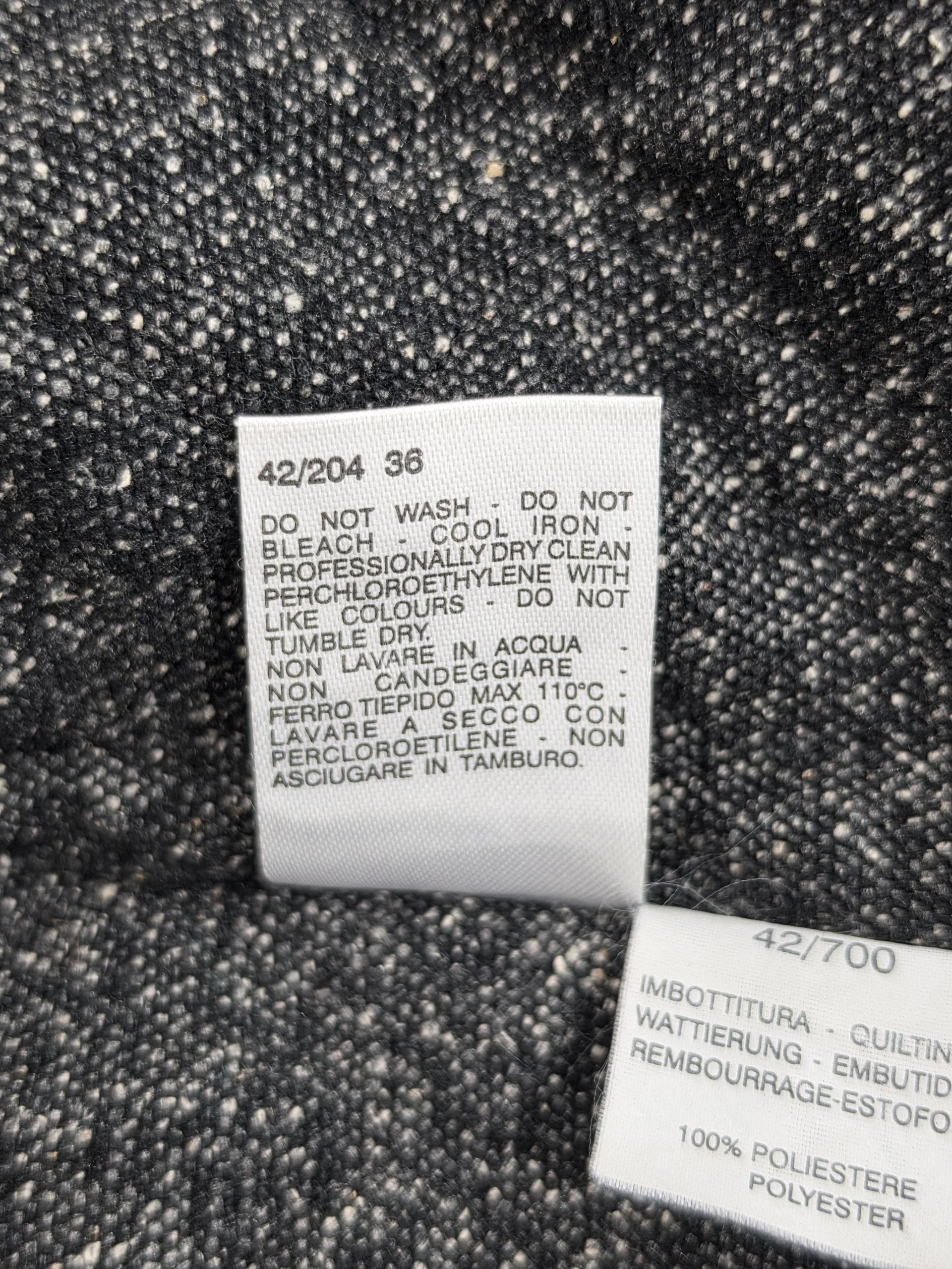 정품 막스마라 Max Mara 검정 트렌치 코트