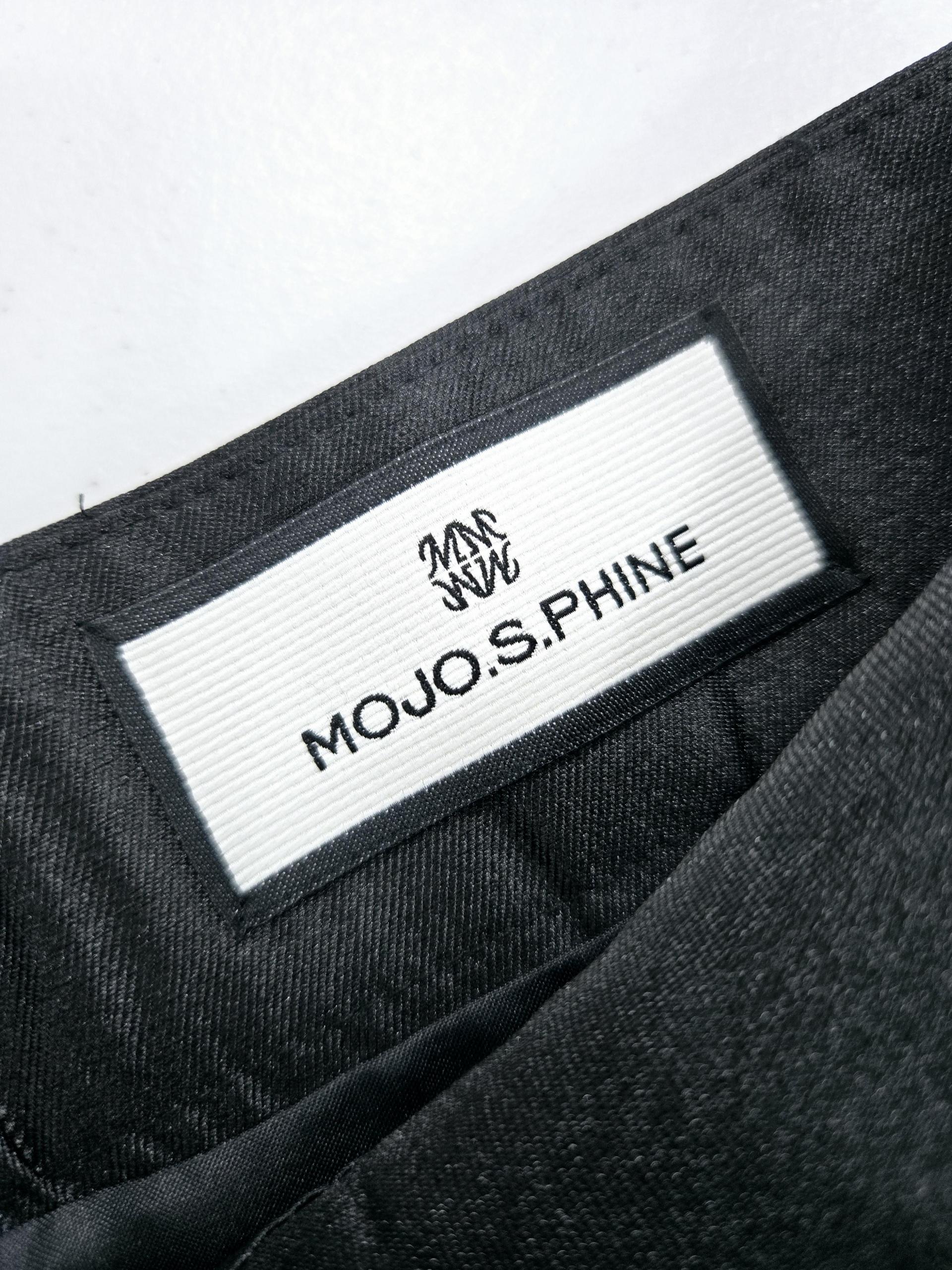 정품 모조에스핀 MOJOSPHINE 블랙 플레어 스커트