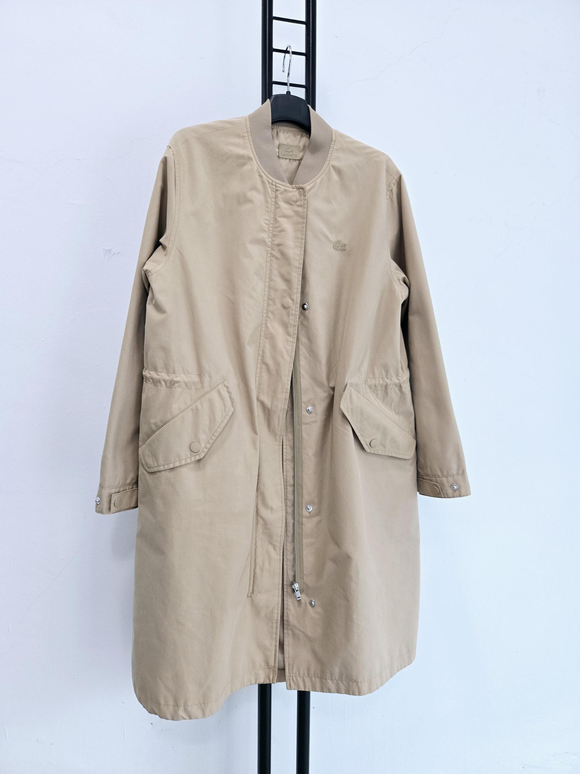 정품 라코스테 LACOSTE 롱 코트 점퍼
