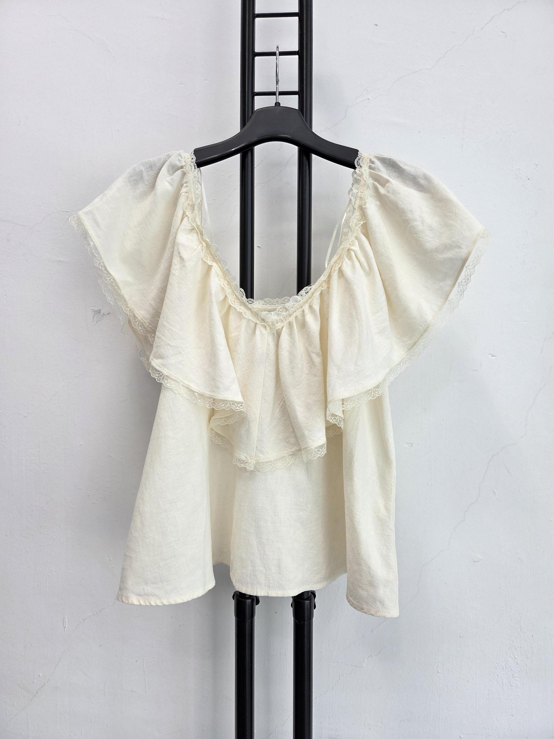 정춤 자라 ZARA 화이트 레이스 블라우스