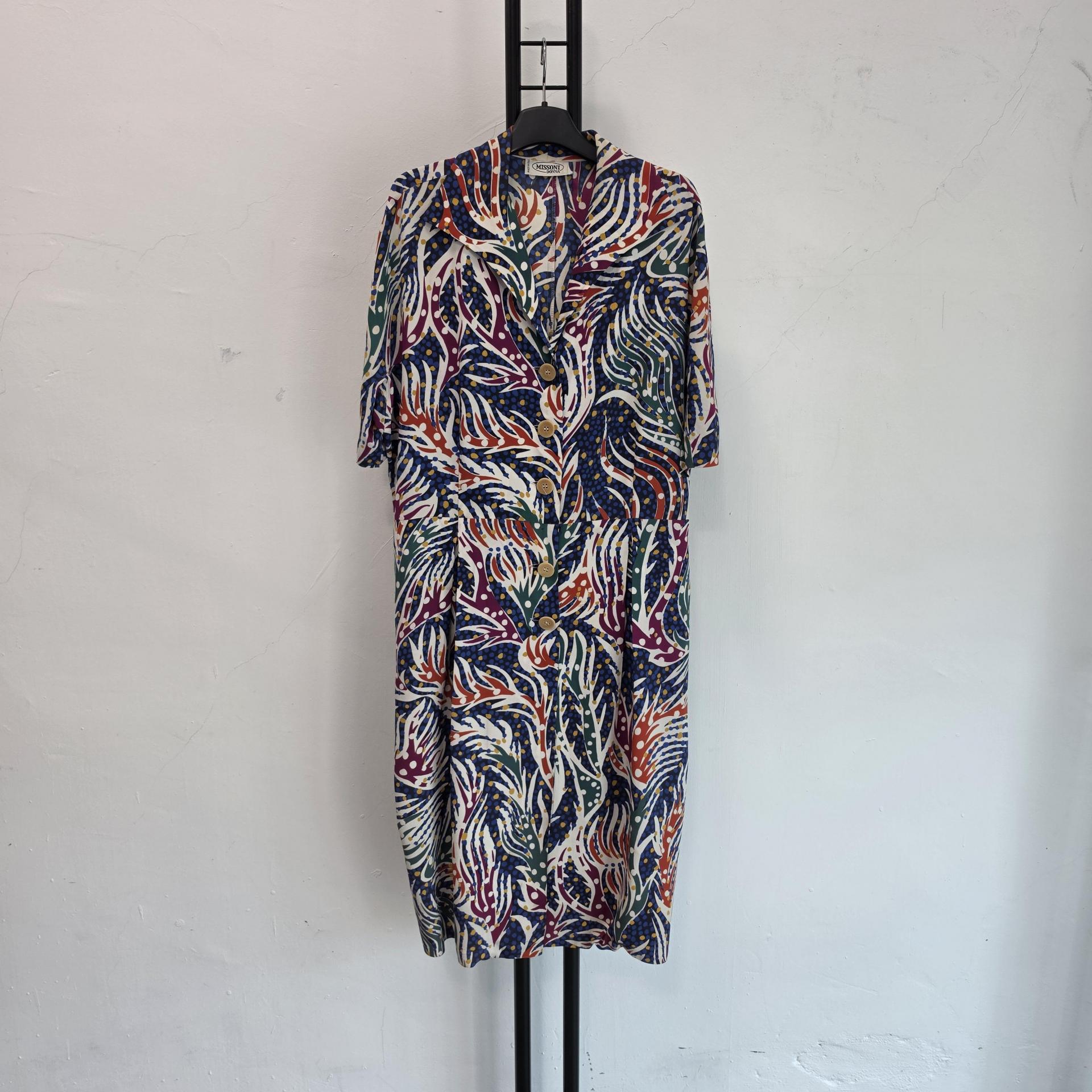 정품 미쏘니 MISSONI 패턴 원피스